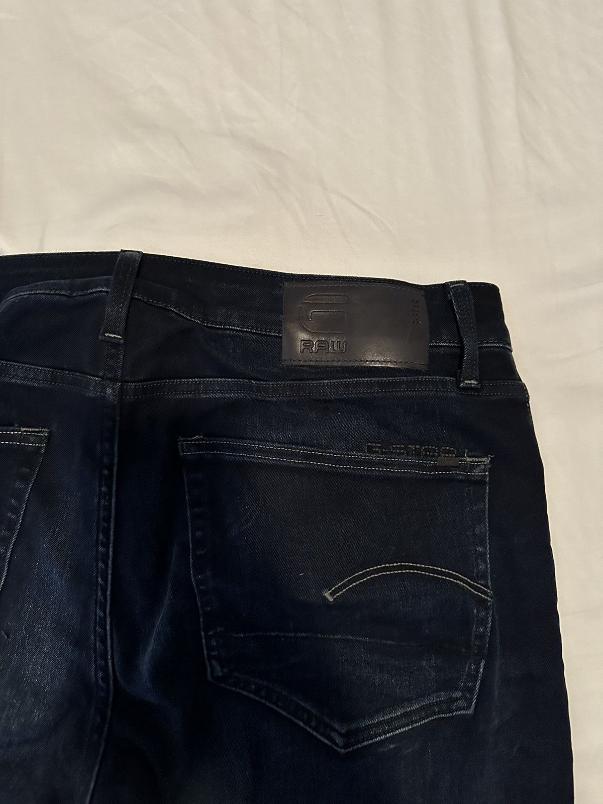 G-Star 3301 slim fit G star denim Size US 38 / EU 54 - 6 Thumbnail