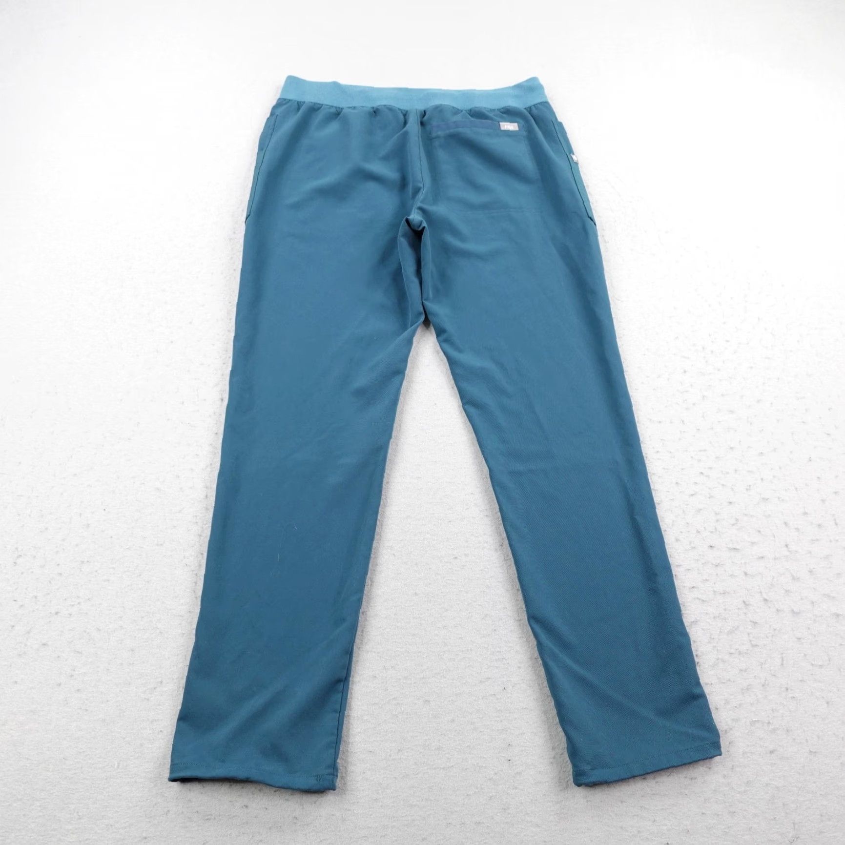 Vintage FIGS Scrub Pants Womens Medium Blue Kigali Skinny Bottoms Nurse Medical Tech Shirt? Size 32" / US 10 / IT 46 - 4 Thumbnail