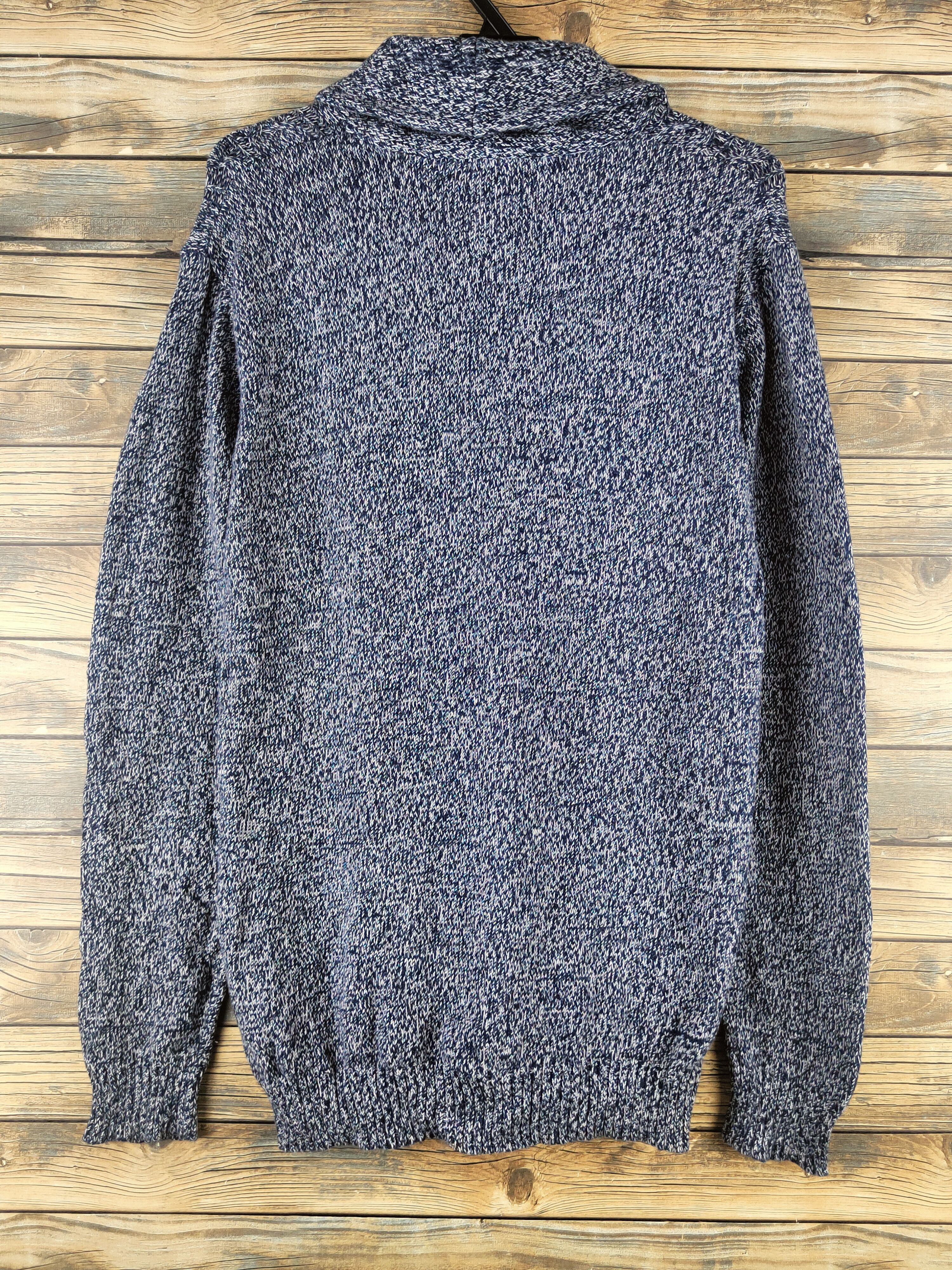 GU DL GU Navy Knitwear Cardigan #46-197 Size US L / EU 52-54 / 3 - 7 Thumbnail