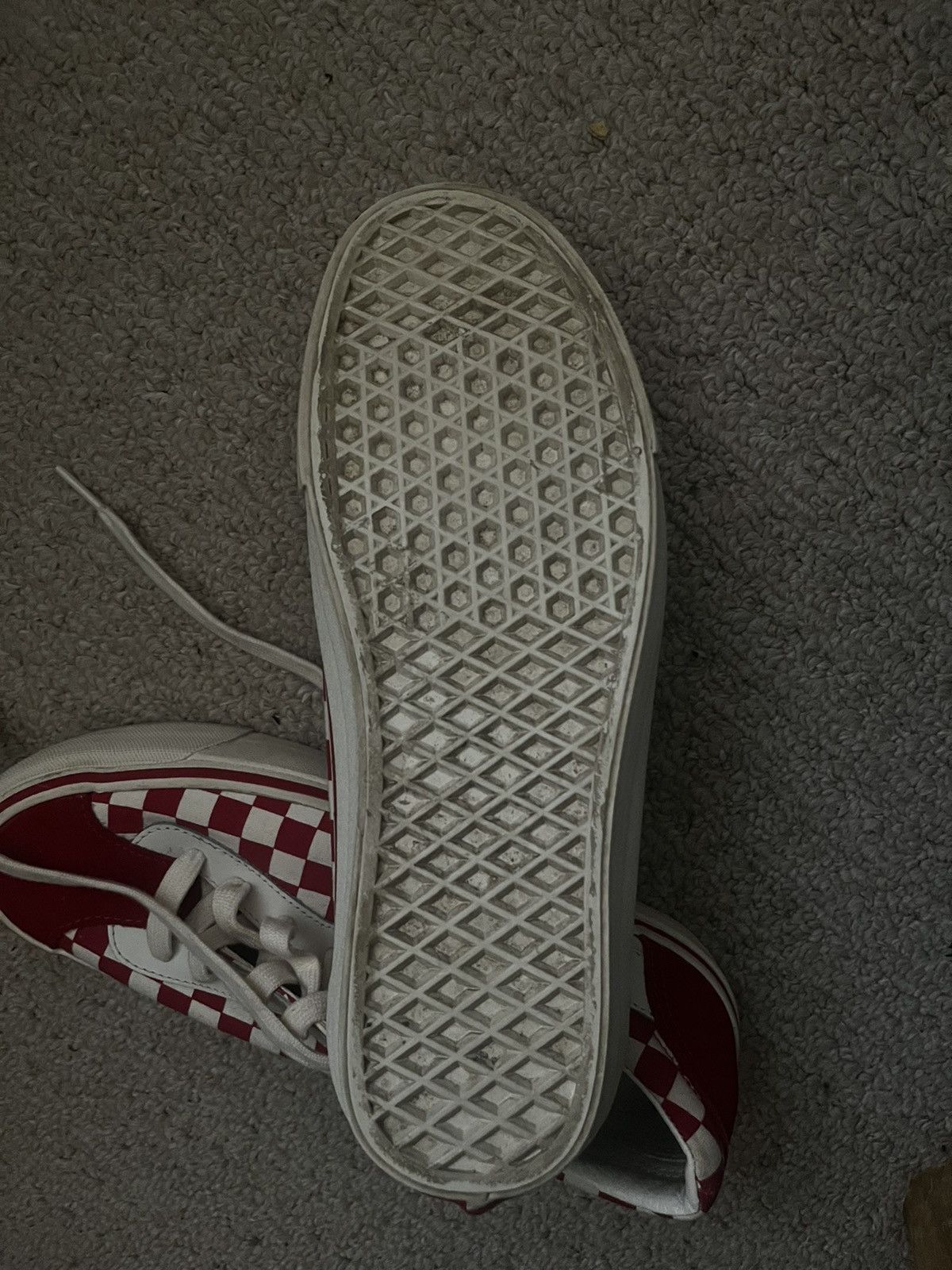 Vans Red Checkered Vans Size US 8.5 / EU 41-42 - 6 Thumbnail