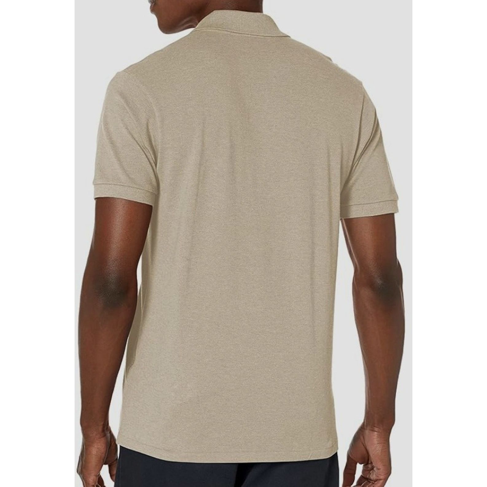 Lacoste Lacoste Men's Short Sleeve Chine Pique Polo Shirt Gray 4XL Size US XXL / EU 58 / 5 - 3 Thumbnail