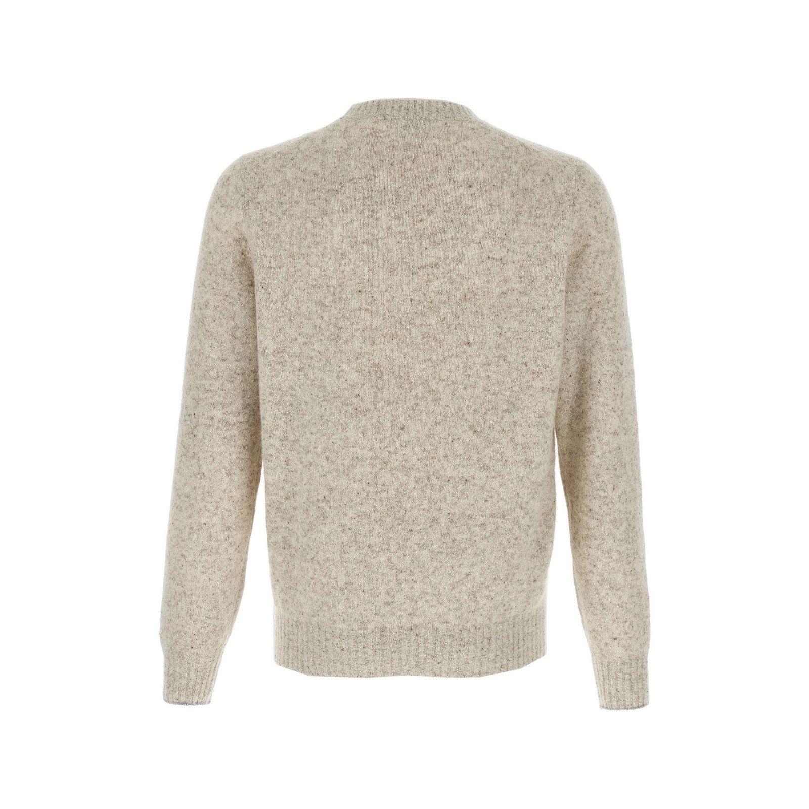 Brunello Cucinelli BRUNELLO CUCINELLI Gray/Beige Wool Sweater New & Authentic Size US L / EU 52-54 / 3 - 2 Thumbnail