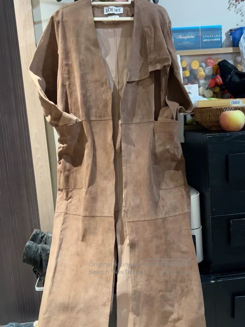 Other Loewe Suede trench coat Size XS / US 0-2 / IT 36-38 - 6 Thumbnail
