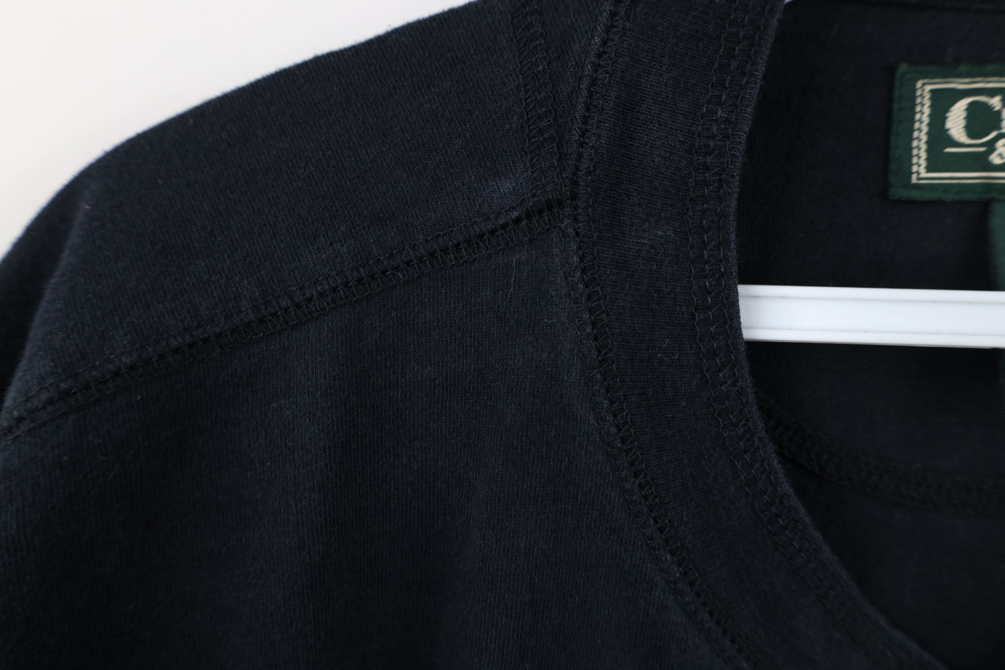 Vintage Vintage 90s Streetwear Short Sleeve Henley T-Shirt Black Size US XL / EU 56 / 4 - 7 Thumbnail