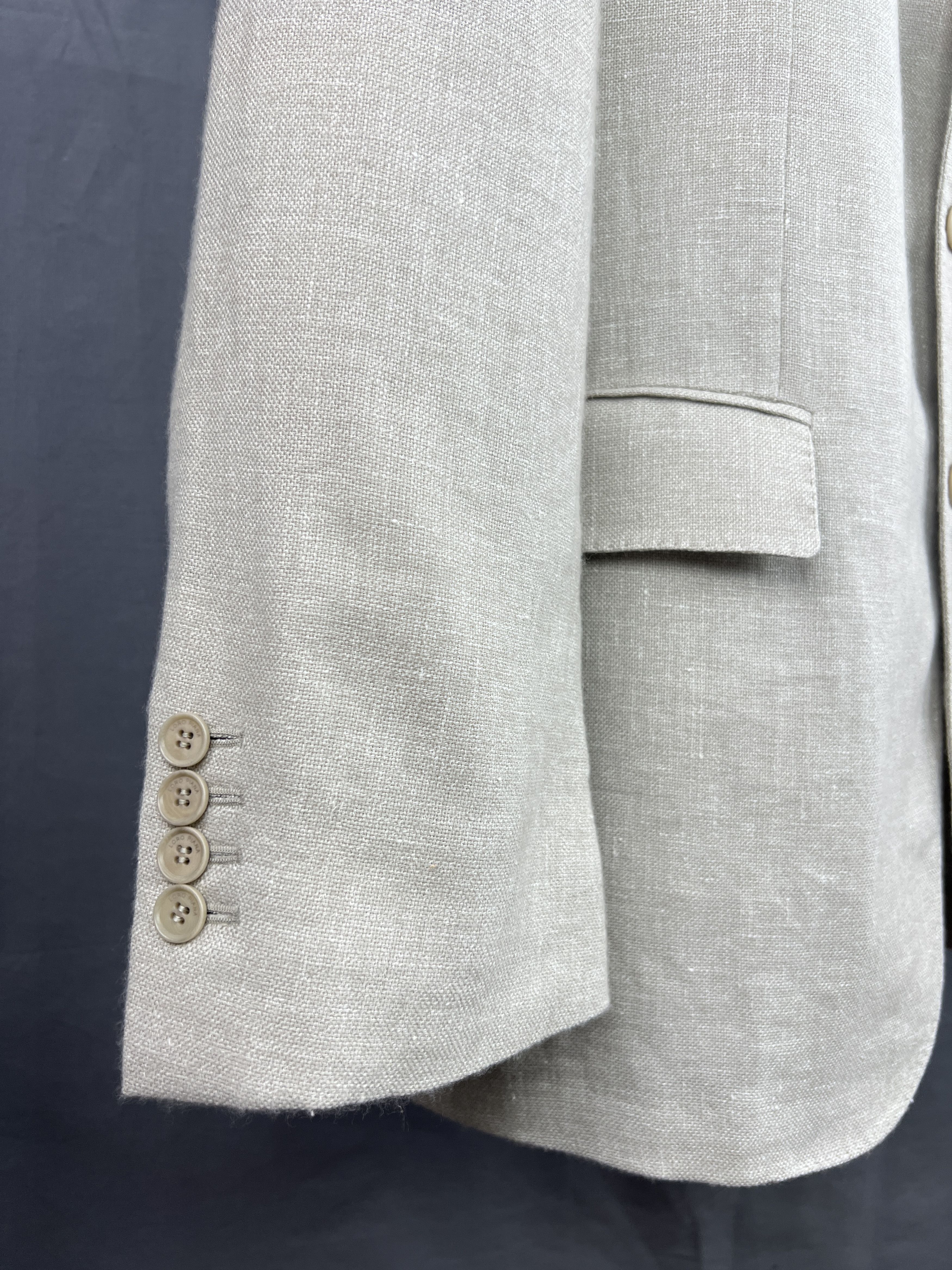 Loro Piana Baby Cashmere Blend Lino Blazer Jacket