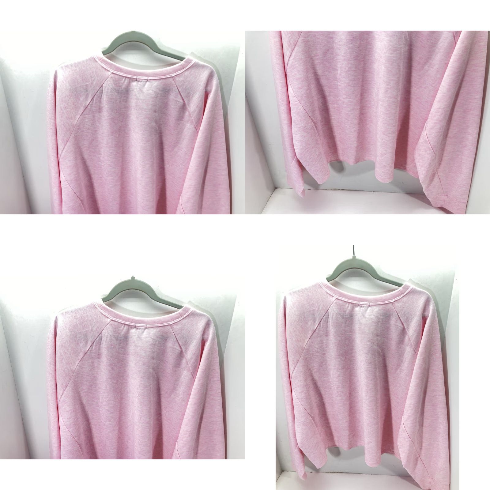 Express Express Long Sleeve Top Shirt Women 2XL Pink Crew Neck Pullover NWT Shirt Womens Blouse Solid Crewneck NWT Size XXL / US 16-18 / IT 52-54 - 8 Thumbnail