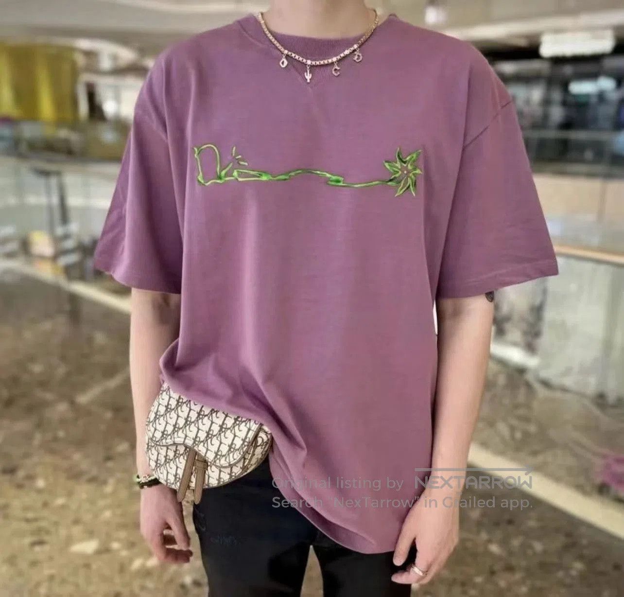 Dior DIOR x Travis Scott Cactus Jack FW22 Embroidered T. Size US S / EU 44-46 / 1 - 7 Thumbnail