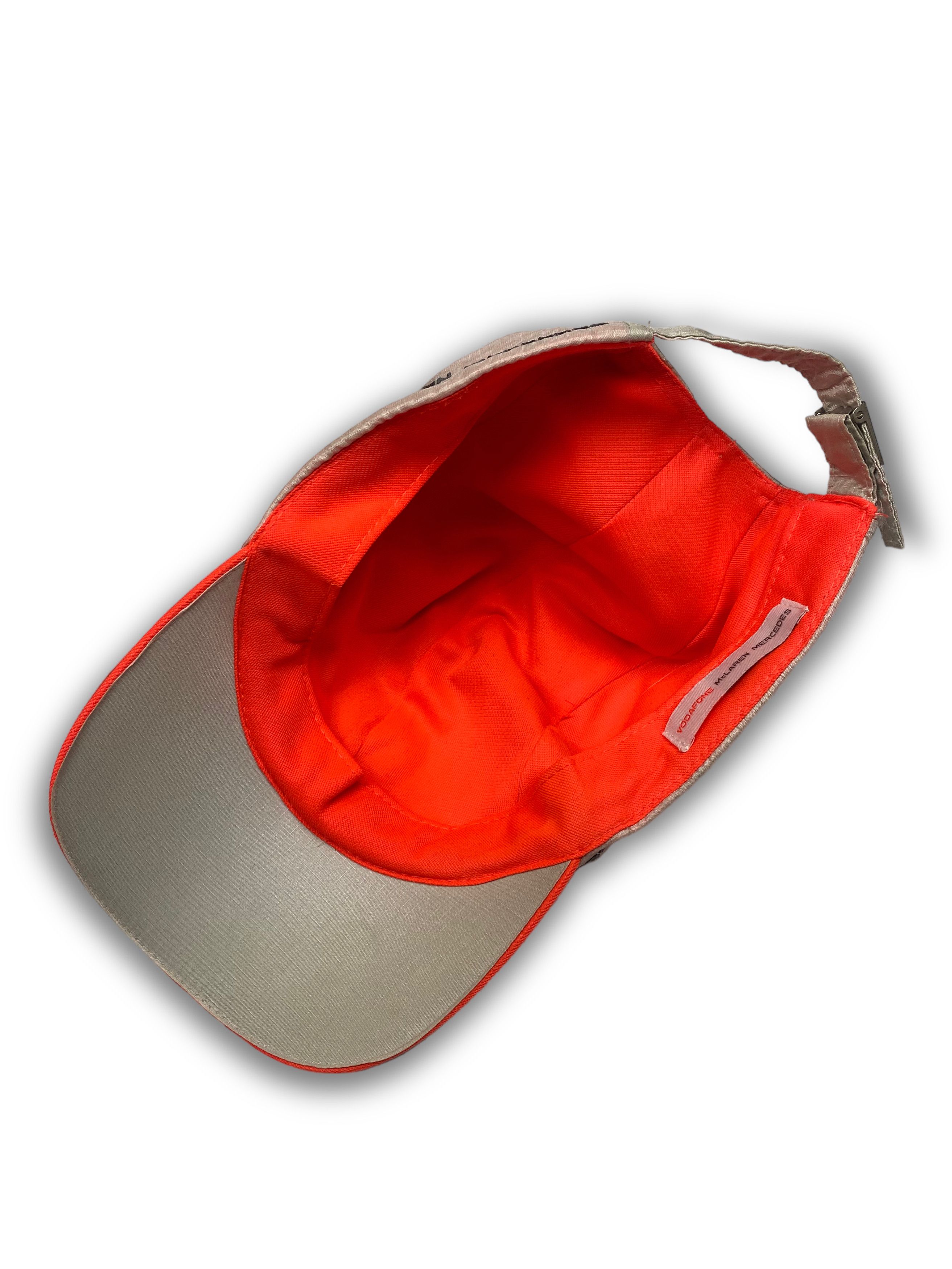 Mercedes-Benz Vintage MERCEDES MCLAREN Grey Nylon Shell 5-Panel Cap M559 Size ONE SIZE - 7 Thumbnail