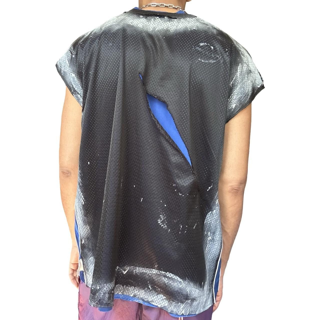 Starter ASTROBOI* x Starter Black & Blue Ripped Mesh Tank Top - XXL Size US XXL / EU 58 / 5 - 5 Thumbnail
