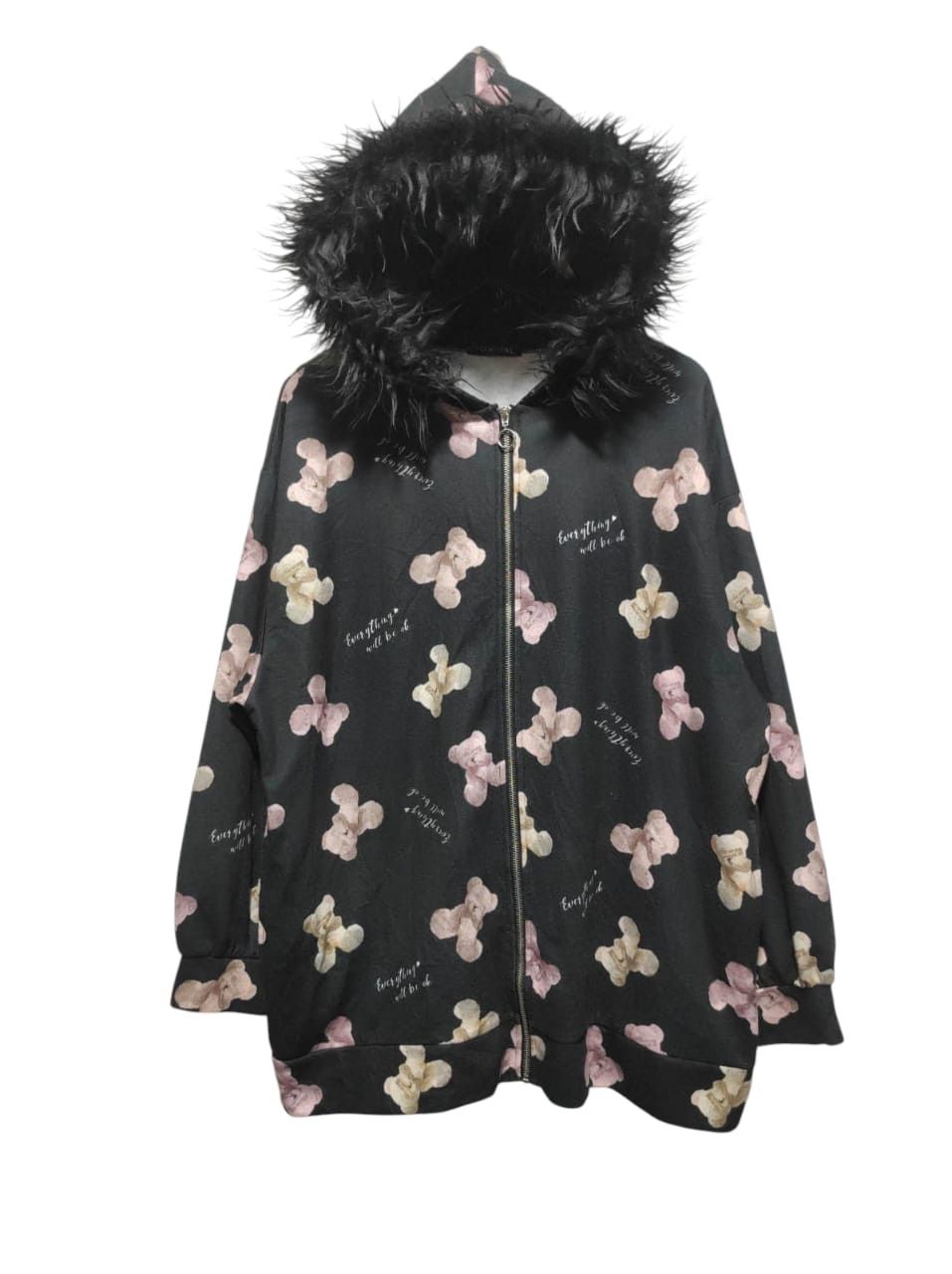 Japanese Brand Plymtone Full Print Full Zipper Fur Hoodie i6w9 LBG style Size US XL / EU 56 / 4 - 1 Thumbnail