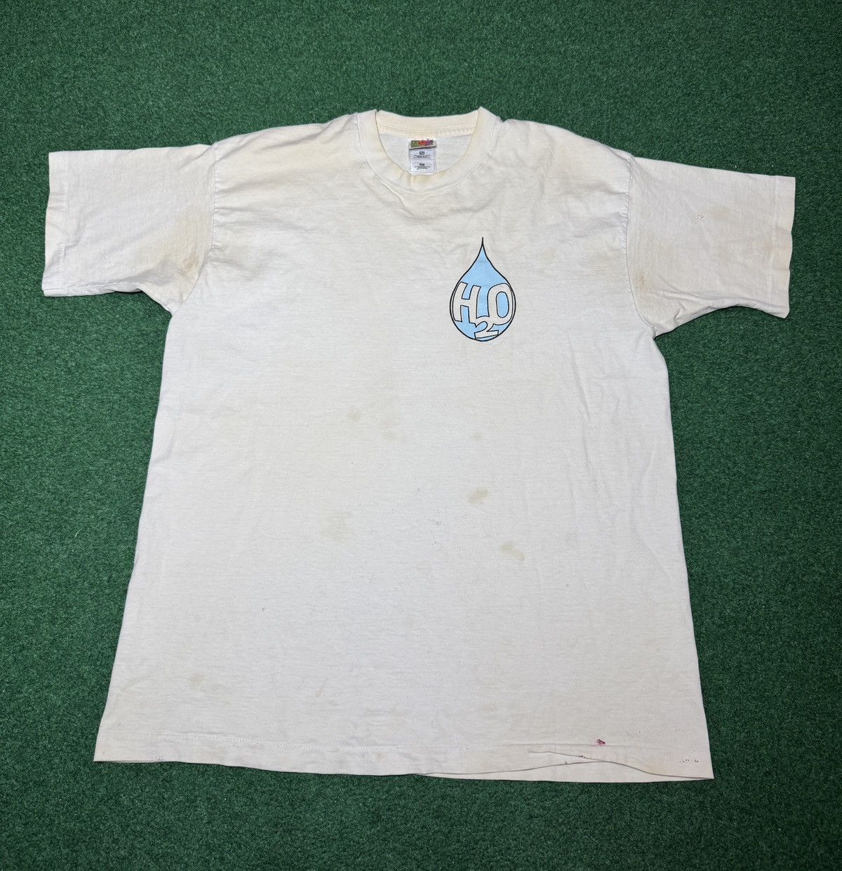 Band Tees Vintage H2O Straight Edge NYHC 90s Hardcore Band XL T Shirt Size US XL / EU 56 / 4 - 3 Thumbnail