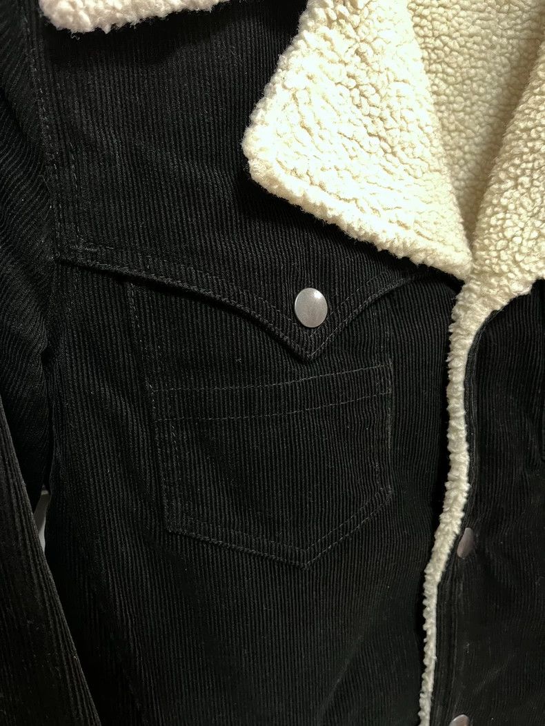 Number (N)ine Number (N)ine09aw corduroy jacket lamb fleece coat cotton c Size US M / EU 48-50 / 2 - 3 Thumbnail