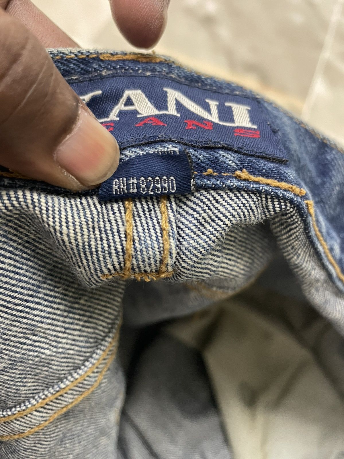 Karl Kani × Vintage Vintage Karl Kani Baggy Streetwear Jeans Size US 34 / EU 50 - 8 Thumbnail