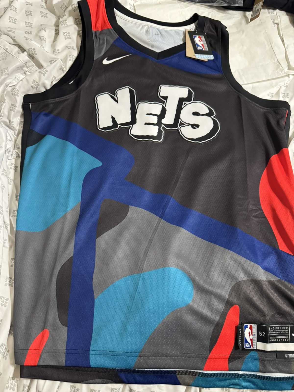 Nike Nike x KAWS Brooklyn Nets Jersey XL NWT Size US XL / EU 56 / 4 - 1 Thumbnail