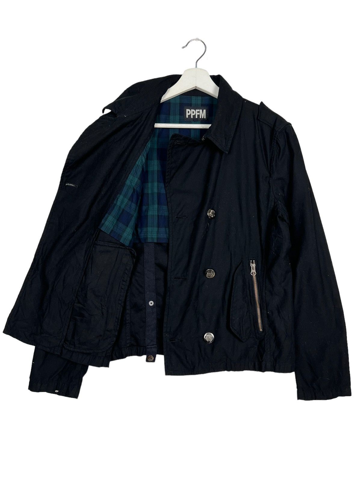 PPFM 🔥 PPFM DOUBLE BREASTED MOTO JACKET Size US M / EU 48-50 / 2 - 9 Thumbnail