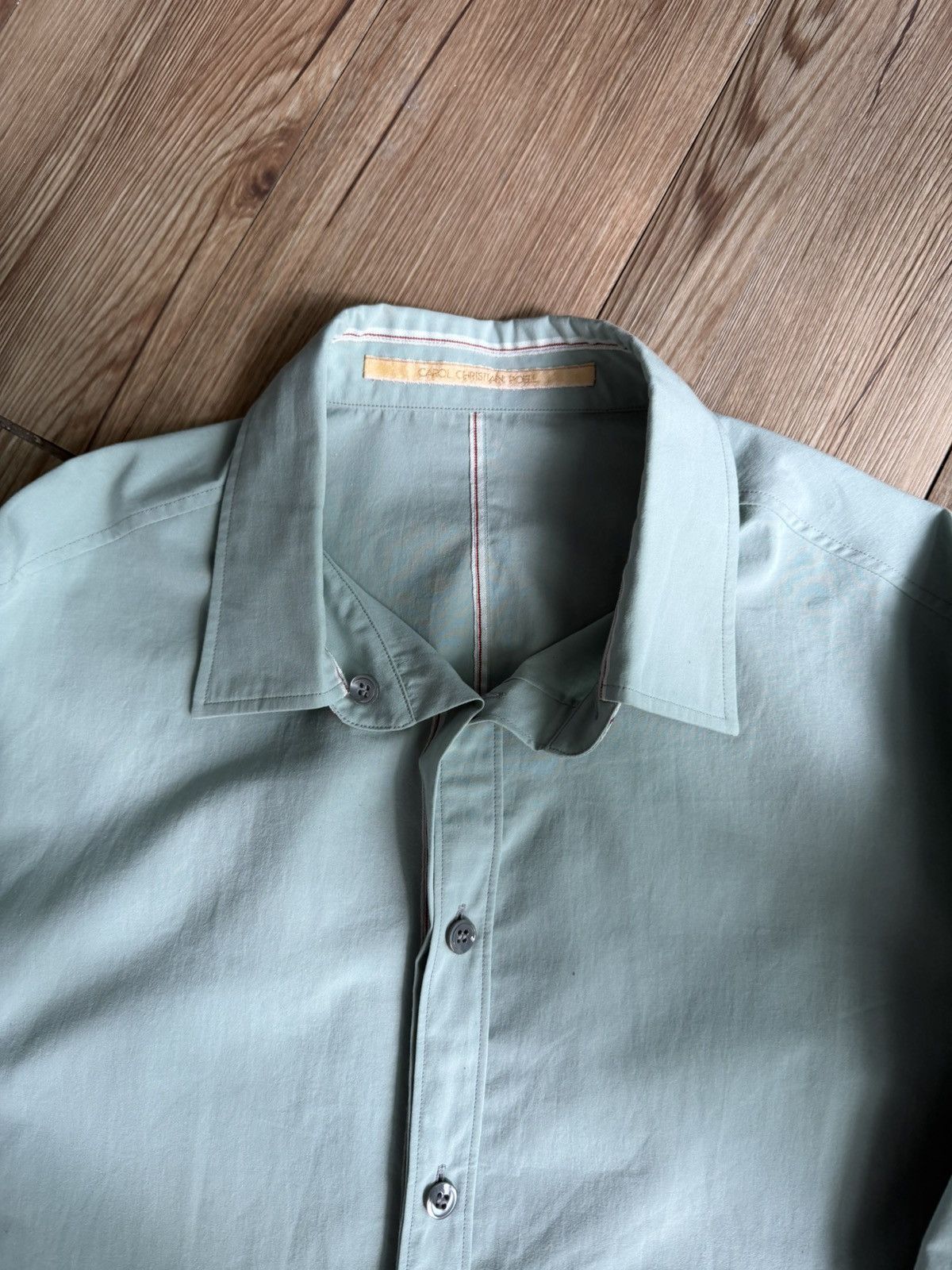 Carol Christian Poell Carol Christian Poell Self-Edge Shirt Size US L / EU 52-54 / 3 - 3 Thumbnail