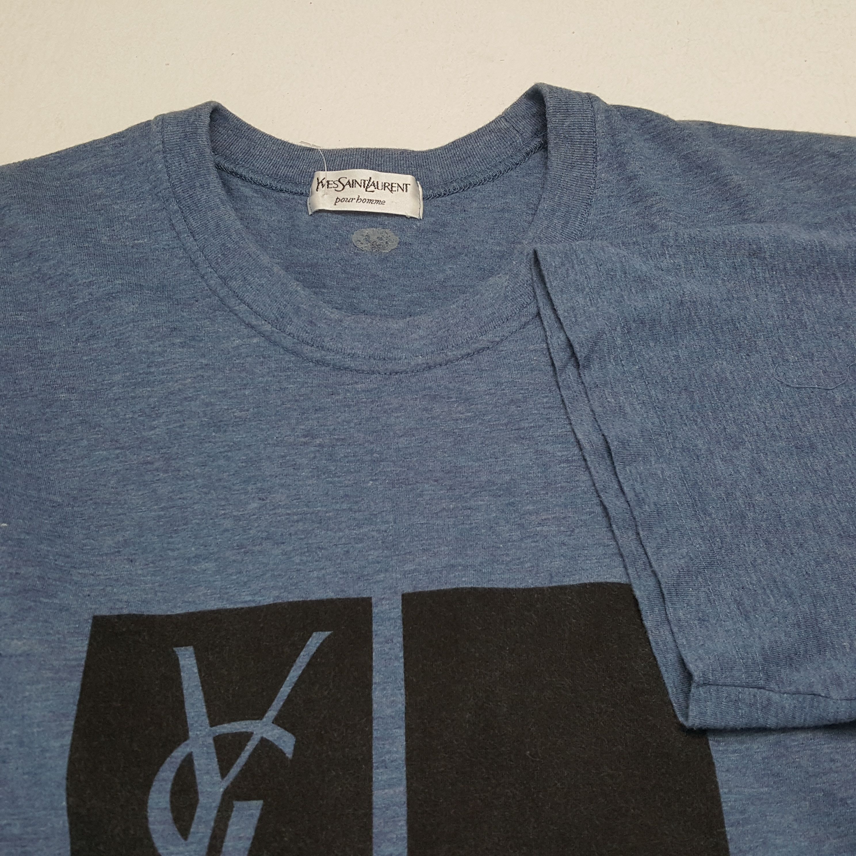 Vintage × Yves Saint Laurent YVES SAINT LAURENT Luxury Brand Fashion Style Tshirt Size US M / EU 48-50 / 2 - 6 Thumbnail