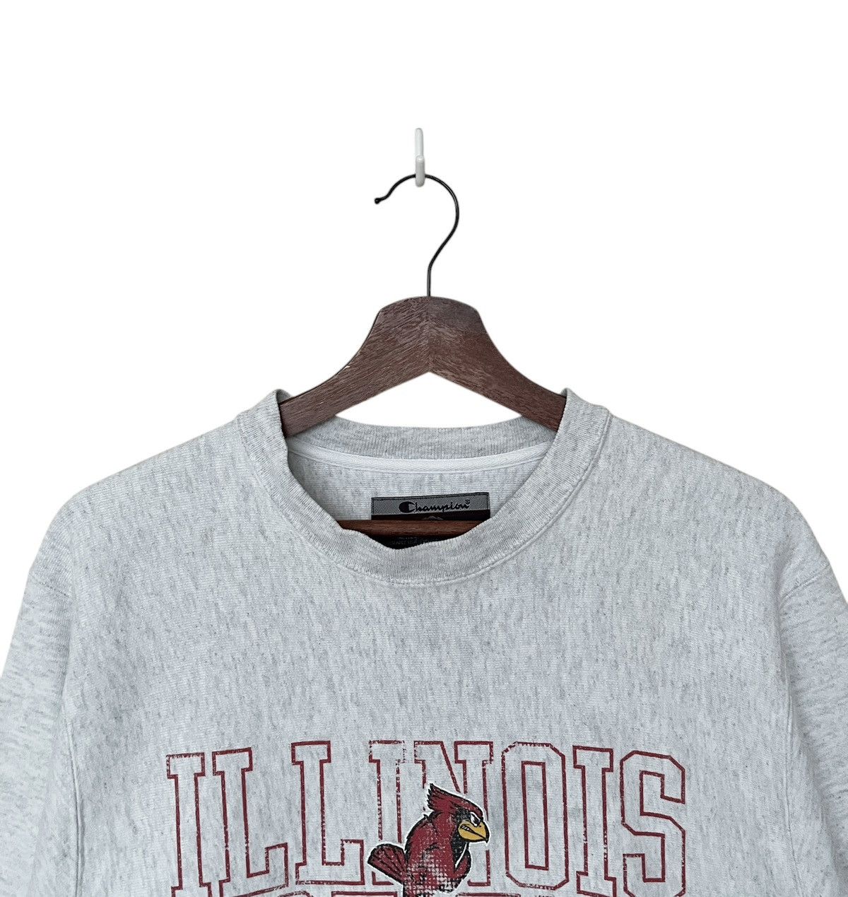 Champion × Vintage Vintage Champion Reversible Weave Illinois Sweatshirt 1990s Size US S / EU 44-46 / 1 - 3 Thumbnail