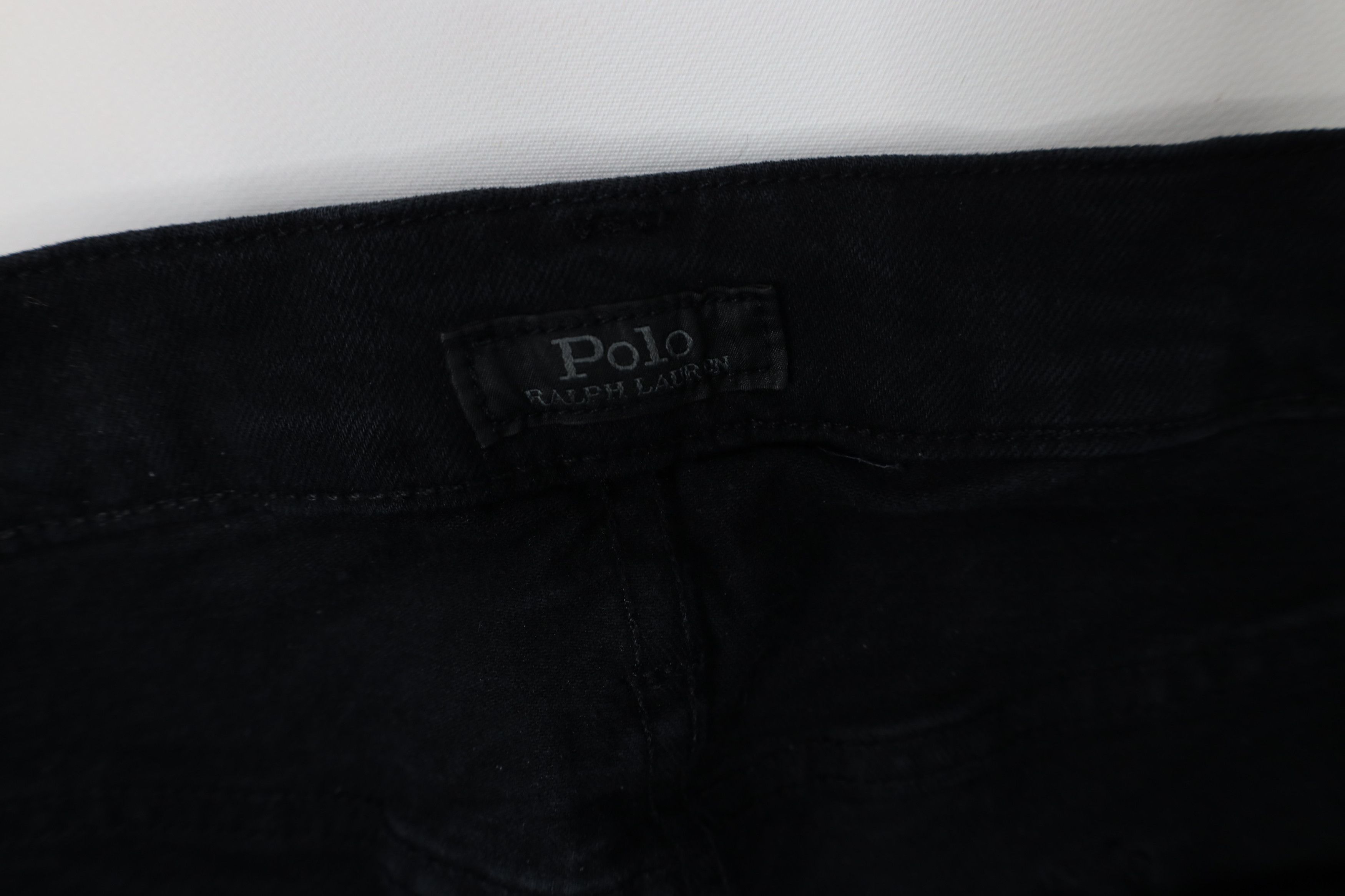 Ralph Lauren Vintage Ralph Lauren Stretch Wide Leg Denim Jeans Black Size US 36 / EU 52 - 6 Thumbnail