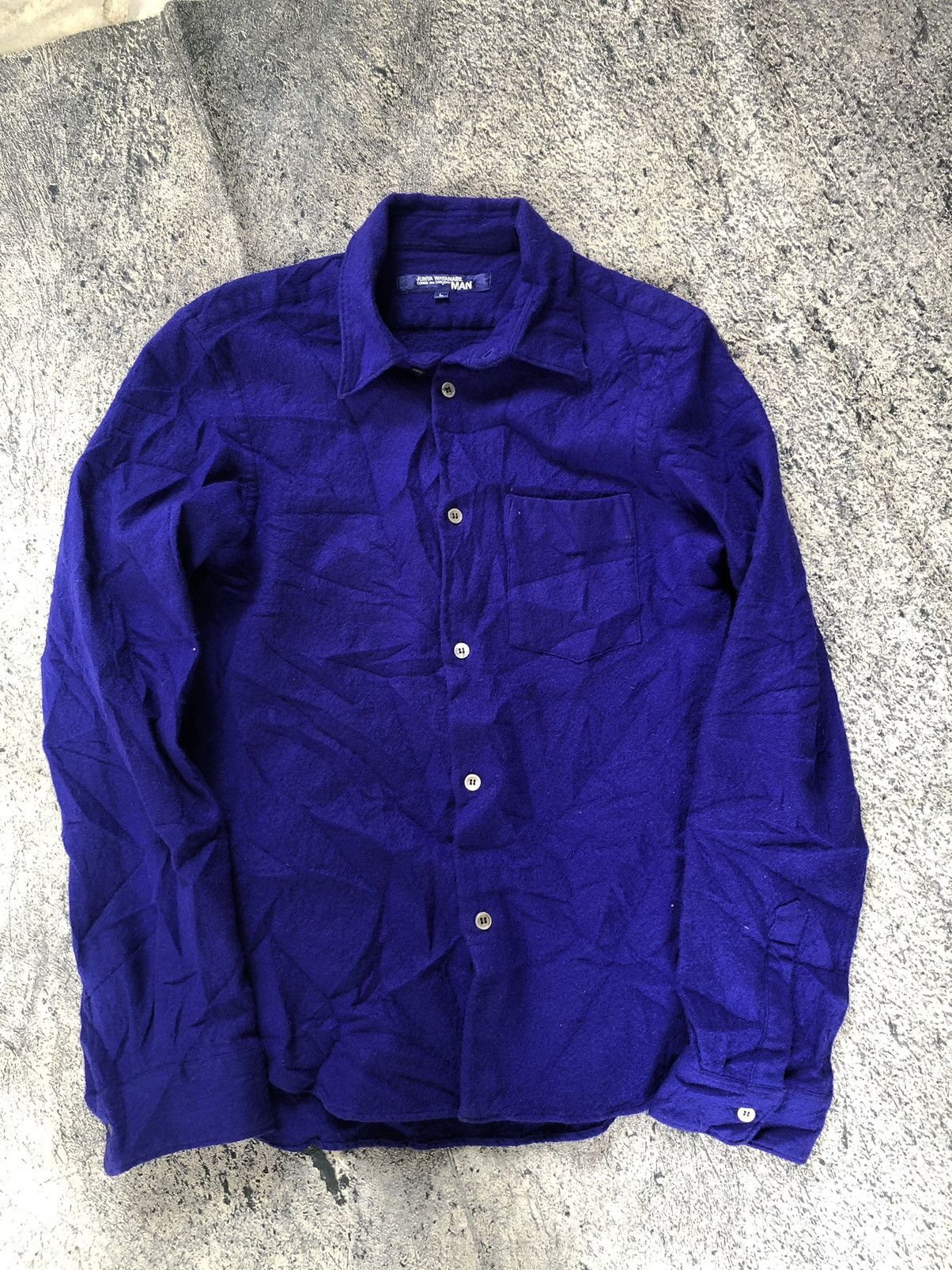 Junya Watanabe Junya watanabe "south dakota middle school cows" Wool shirt Size US L / EU 52-54 / 3 - 4 Thumbnail