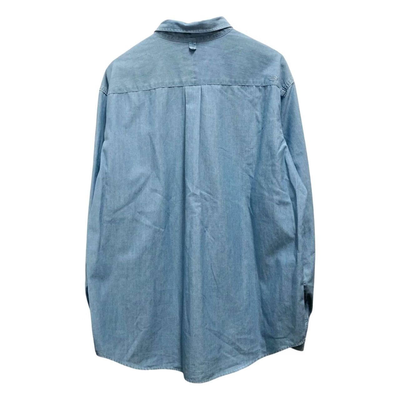 The North Face Purple Label THE NORTH FACE PURPLE LABEL CHAMBRAY FIELD SHIRT MEN INDIGO COTTON SIZE L USED Size US L / EU 52-54 / 3 - 2 Thumbnail