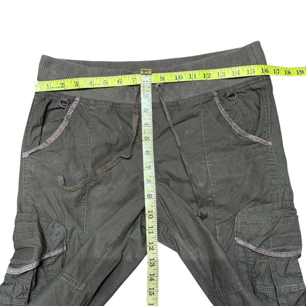 GOA G.O.A Military Cargo Super Flare Pants Parachute Size US 34 / EU 50 - 21 Thumbnail