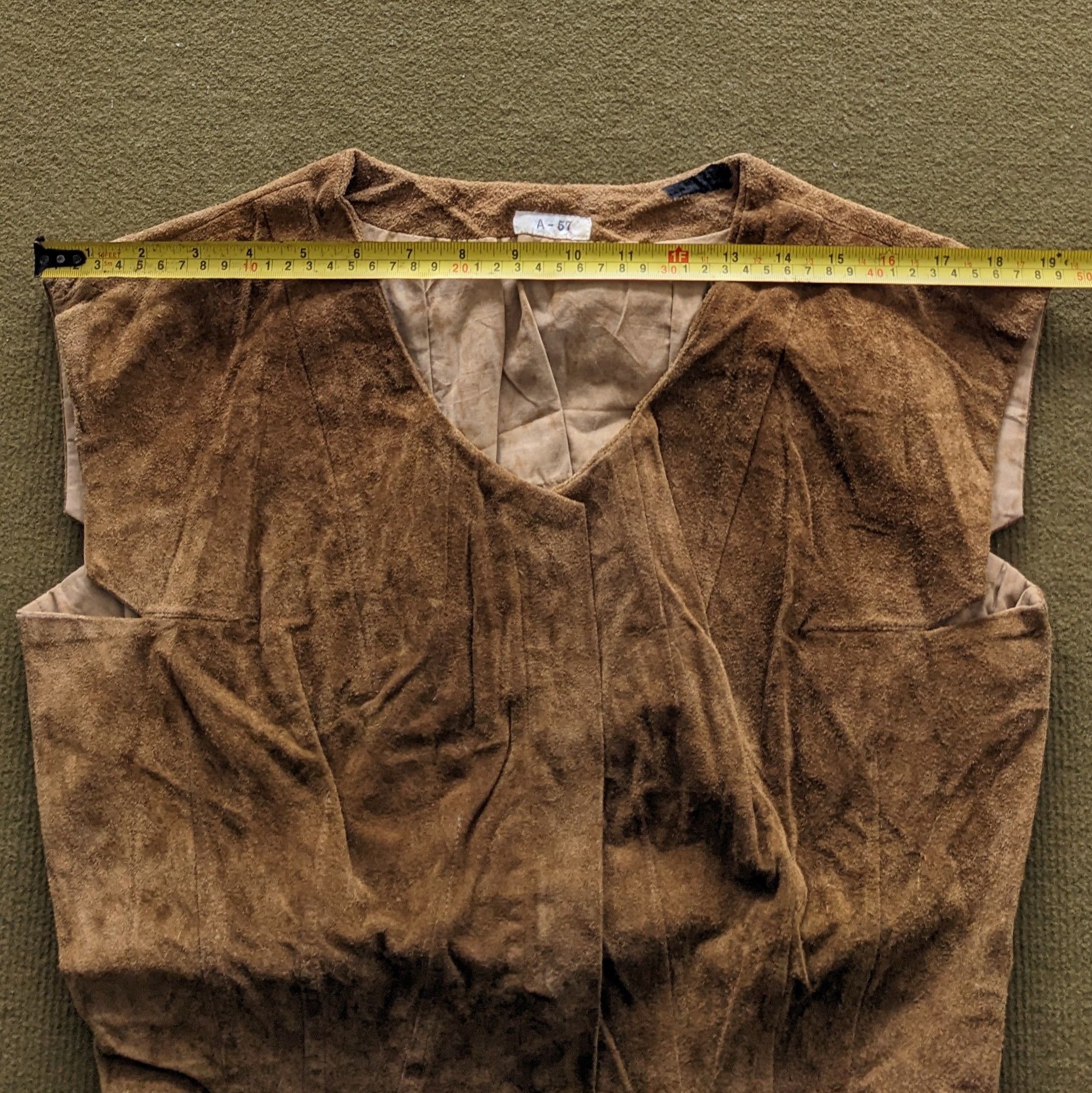 Yohji Yamamoto Vintage Yohji Yamamoto A-57 Leather Vest Size US S / EU 44-46 / 1 - 4 Thumbnail