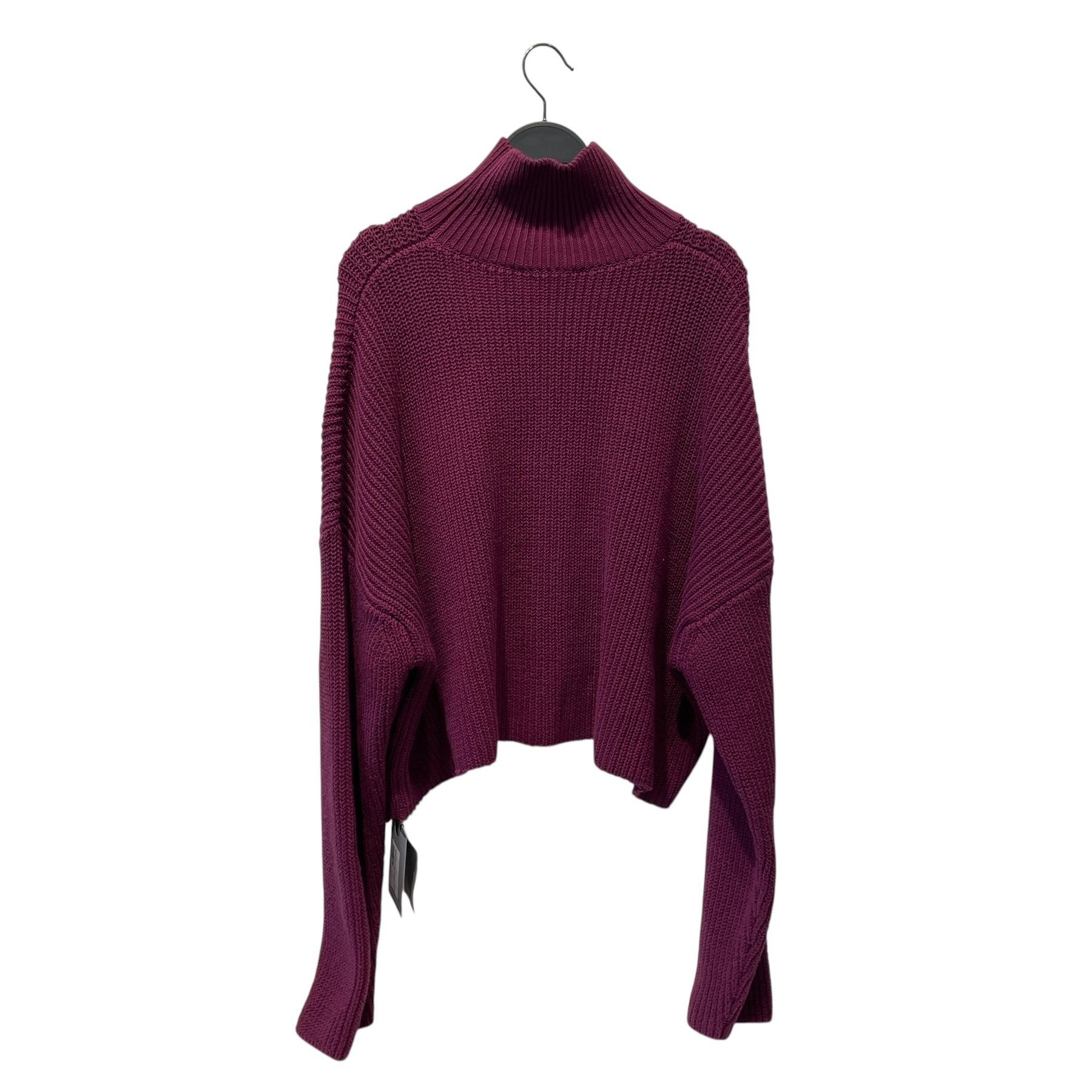 Balenciaga Mock Neck Heavy Boxy Knit Sweater Size S / US 4 / IT 40 - 2 Thumbnail