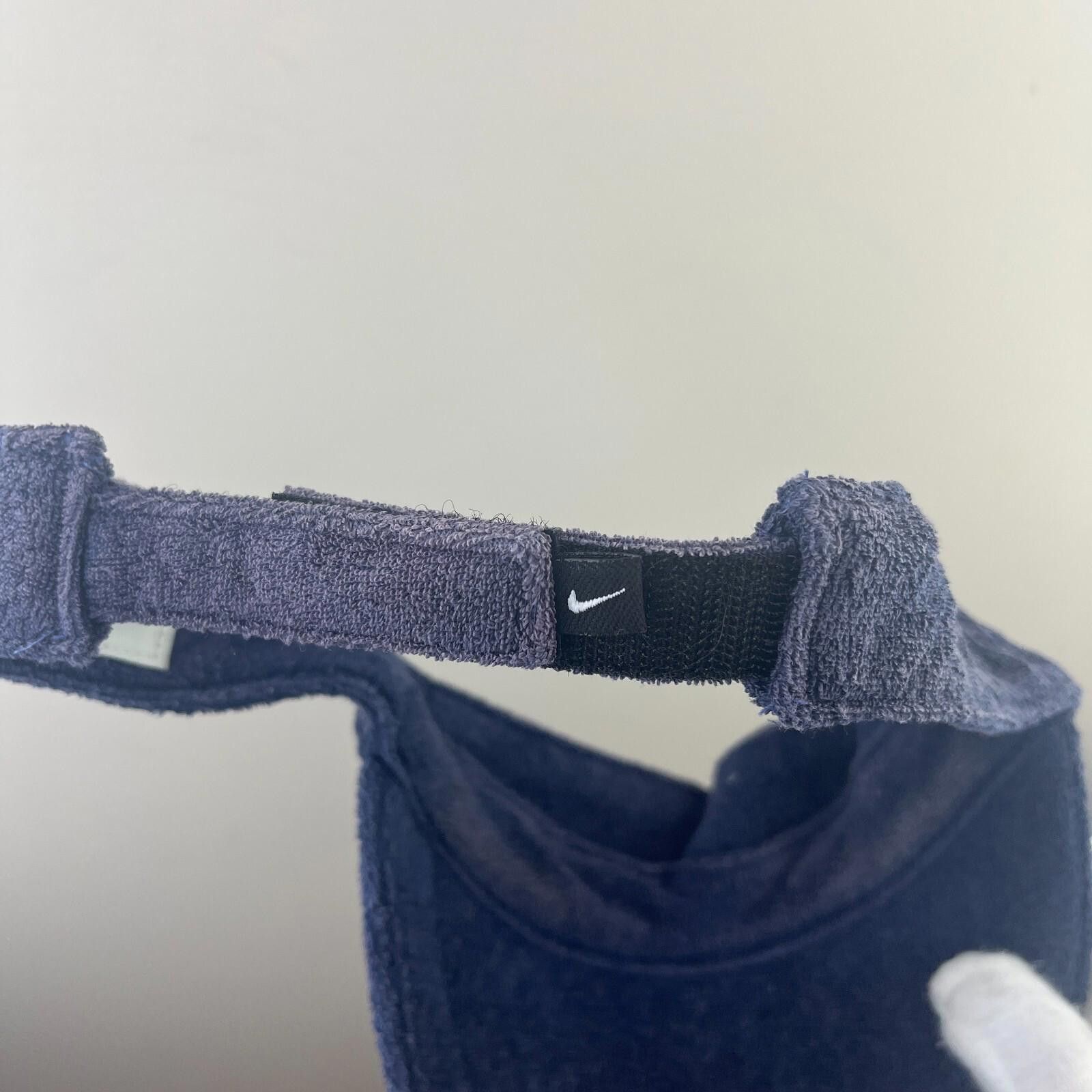 Nike Vintage Y2K Nike Visor Strap Back Hat Size ONE SIZE - 4 Thumbnail