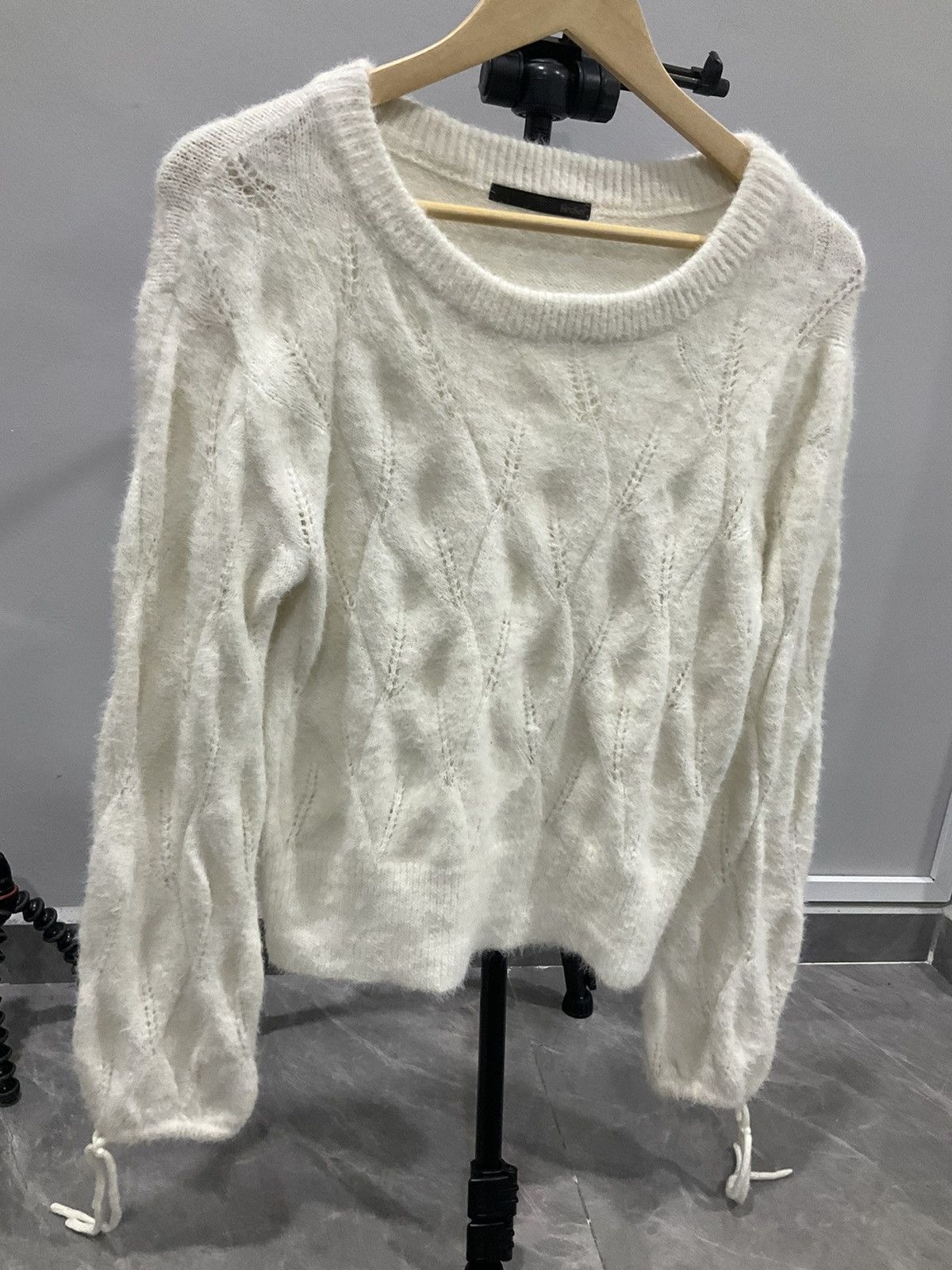 Aran Isles Knitwear × Vintage Vintage Heather mo - hair knitwear Size US S / EU 44-46 / 1 - 2 Thumbnail