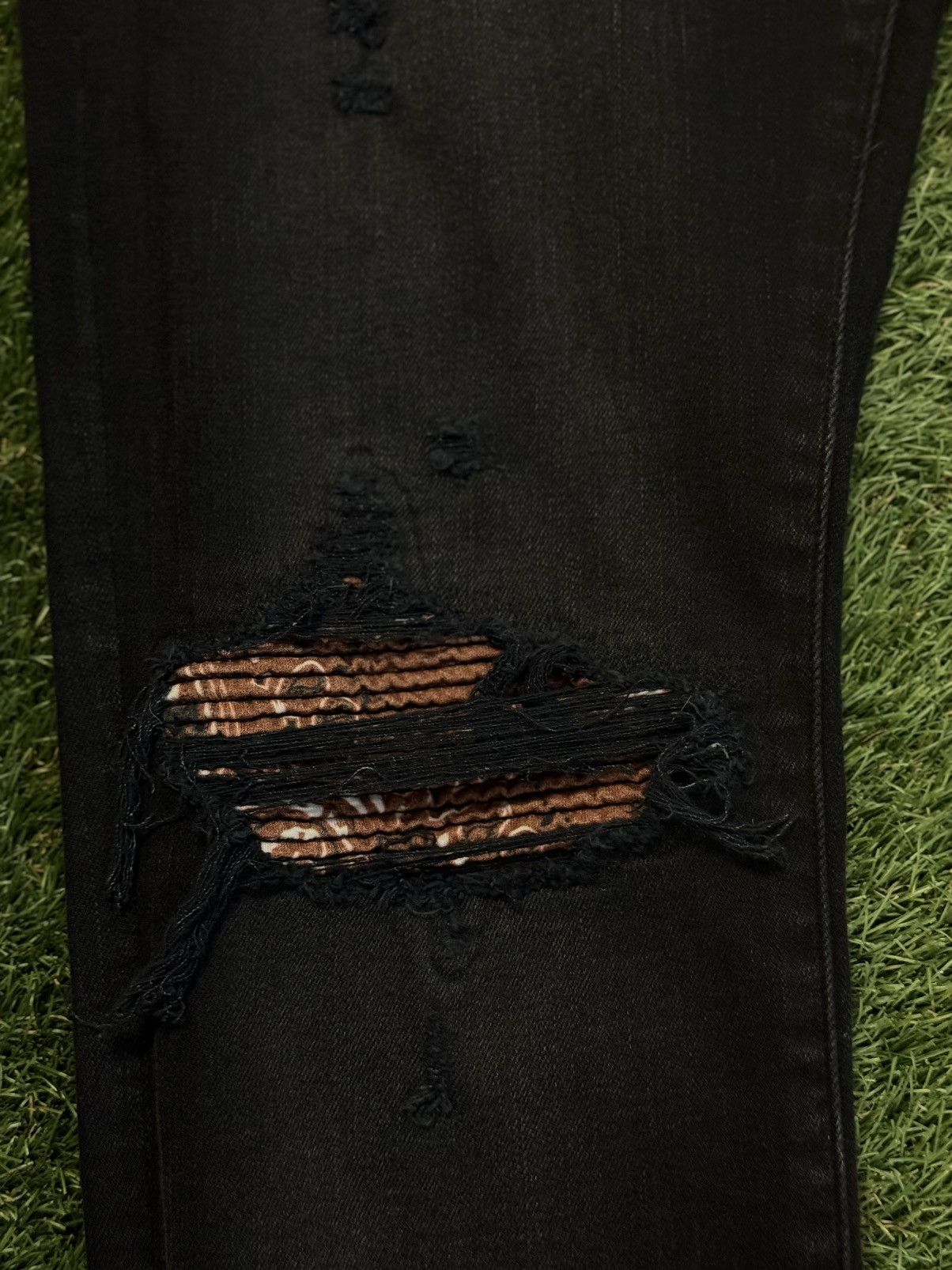 Amiri Amiri MX1 Patch Jeans Black Size 36 Flawless 🧼 Size US 36 / EU 52 - 5 Thumbnail