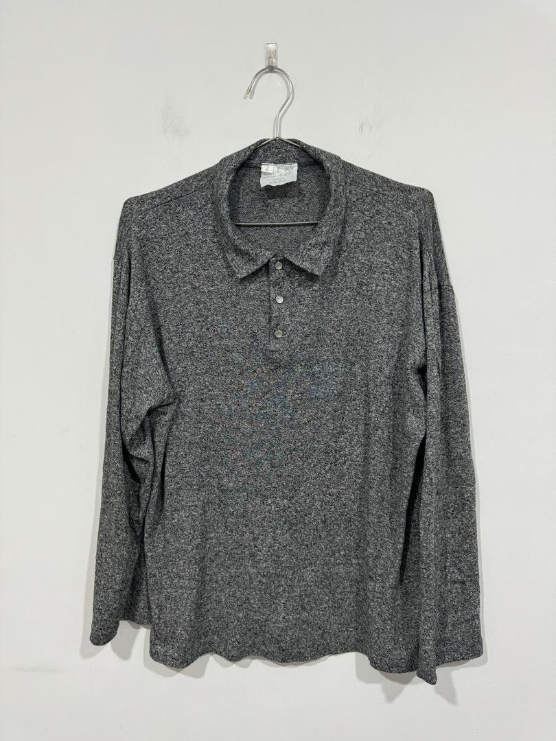 agnes b. Agnes B. Long Sleeve Polo T-shirt Size US M / EU 48-50 / 2 - 1 Thumbnail