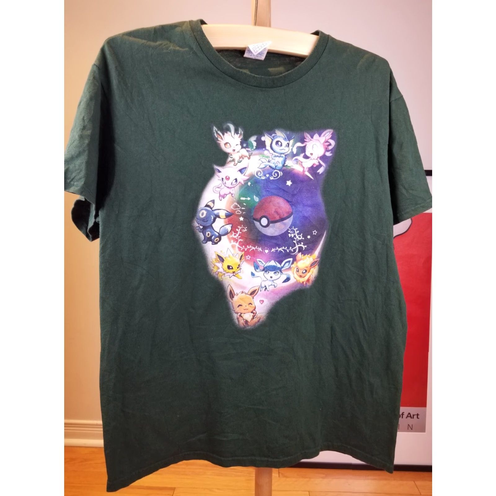 Vintage VINTAGE Y2K POKEMON CHARACTER GREEN T-SHIRT SZ LARGE MINTY Size US L / EU 52-54 / 3 - 2 Thumbnail