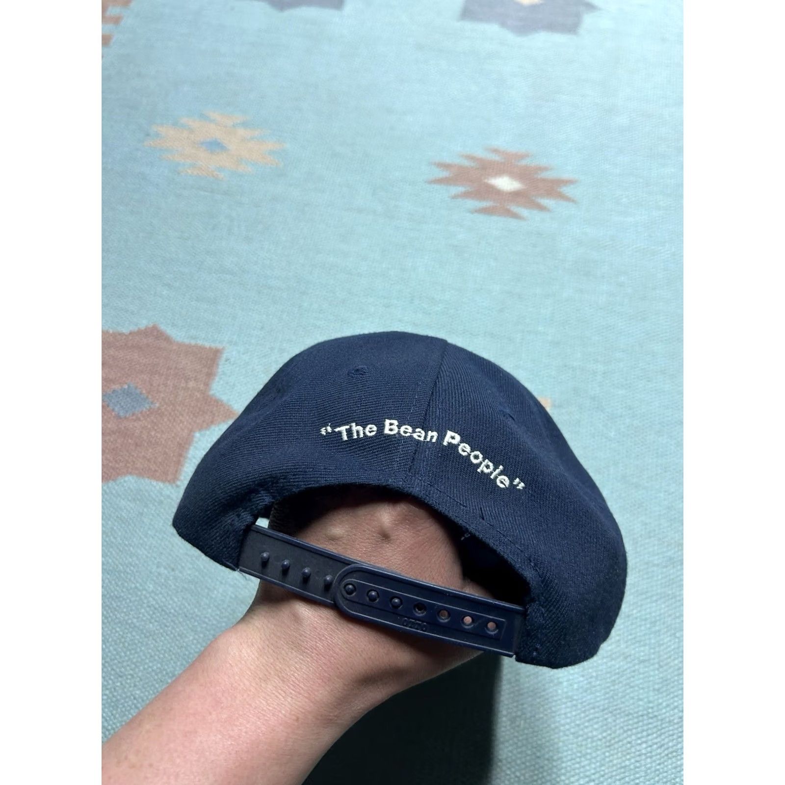 Vintage VINTAGE Unbranded Snapback Hat Cap Men Adjustable Blue Michigan Bean People Farm Agri Sales The Bean People Farm Hat Men Adjustable Blue Snapback cap Size ONE SIZE - 6 Thumbnail