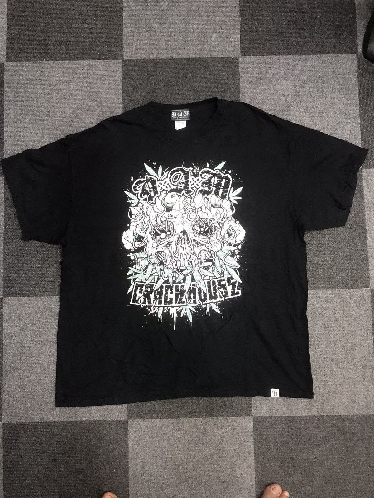 Japanese Brand DRUG&MUSIC PushHead Oversize Shirt Size US XL / EU 56 / 4 - 1 Thumbnail