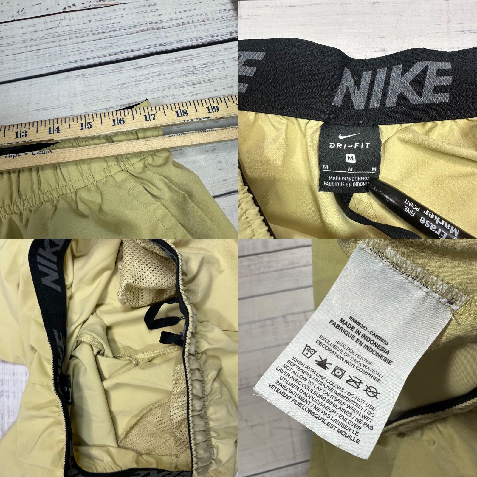 Nike Nike Womens Athletic Shorts Shirt? Jacksonville Jaguars Beige M Size 32" / US 10 / IT 46 - 8 Thumbnail