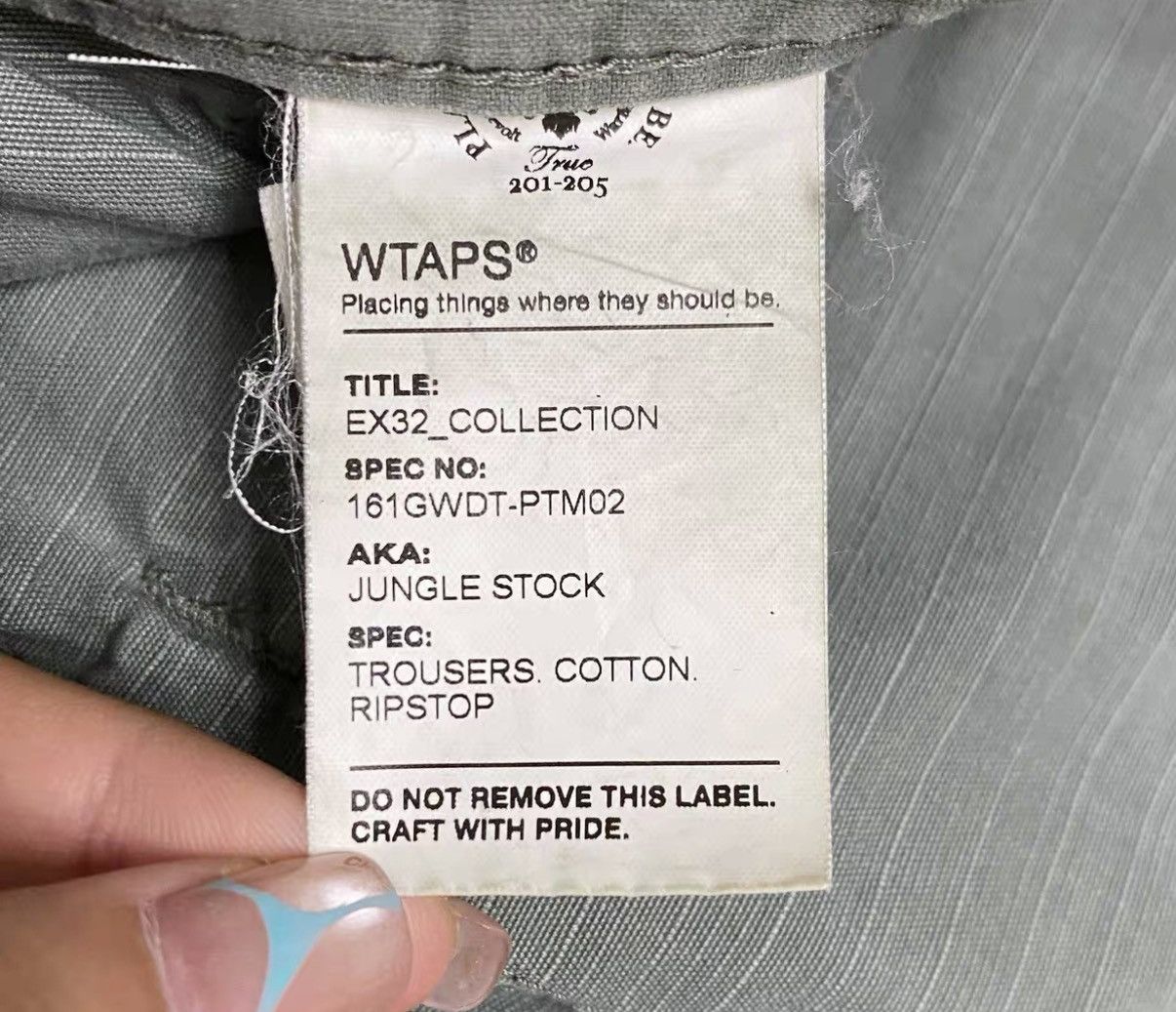 Wtaps WTAPS 16SS JUNGLE Washed Cargo Pants J16 Size US 32 / EU 48 - 5 Thumbnail