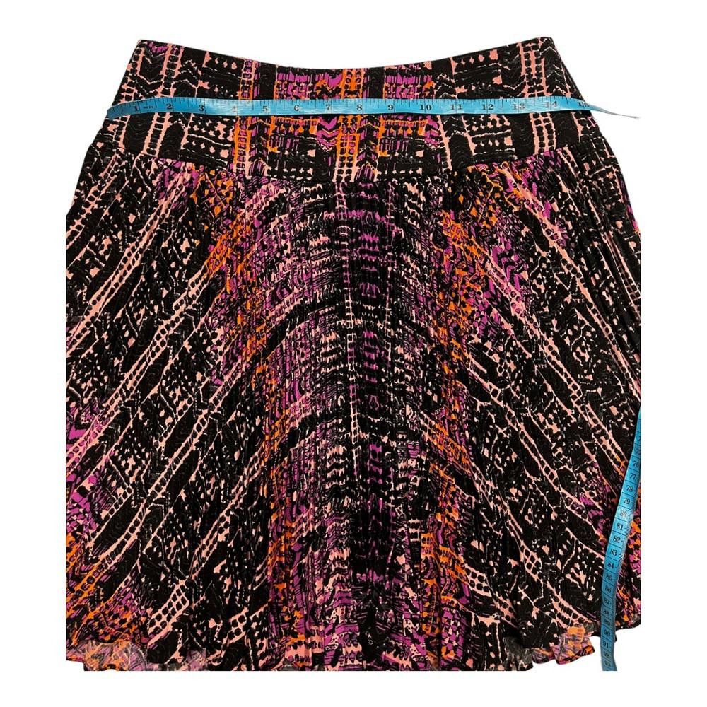 Designer Nanette Lepore l Flippy Weave Skirt in Orchid Multi Size 0 Size 25" / US 0 / IT 36 - 5 Thumbnail