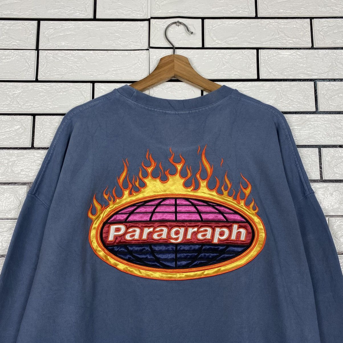 Japanese Brand Vintage Sweatshirt Skateboard Pob Paragraph Size US M / EU 48-50 / 2 - 10 Thumbnail