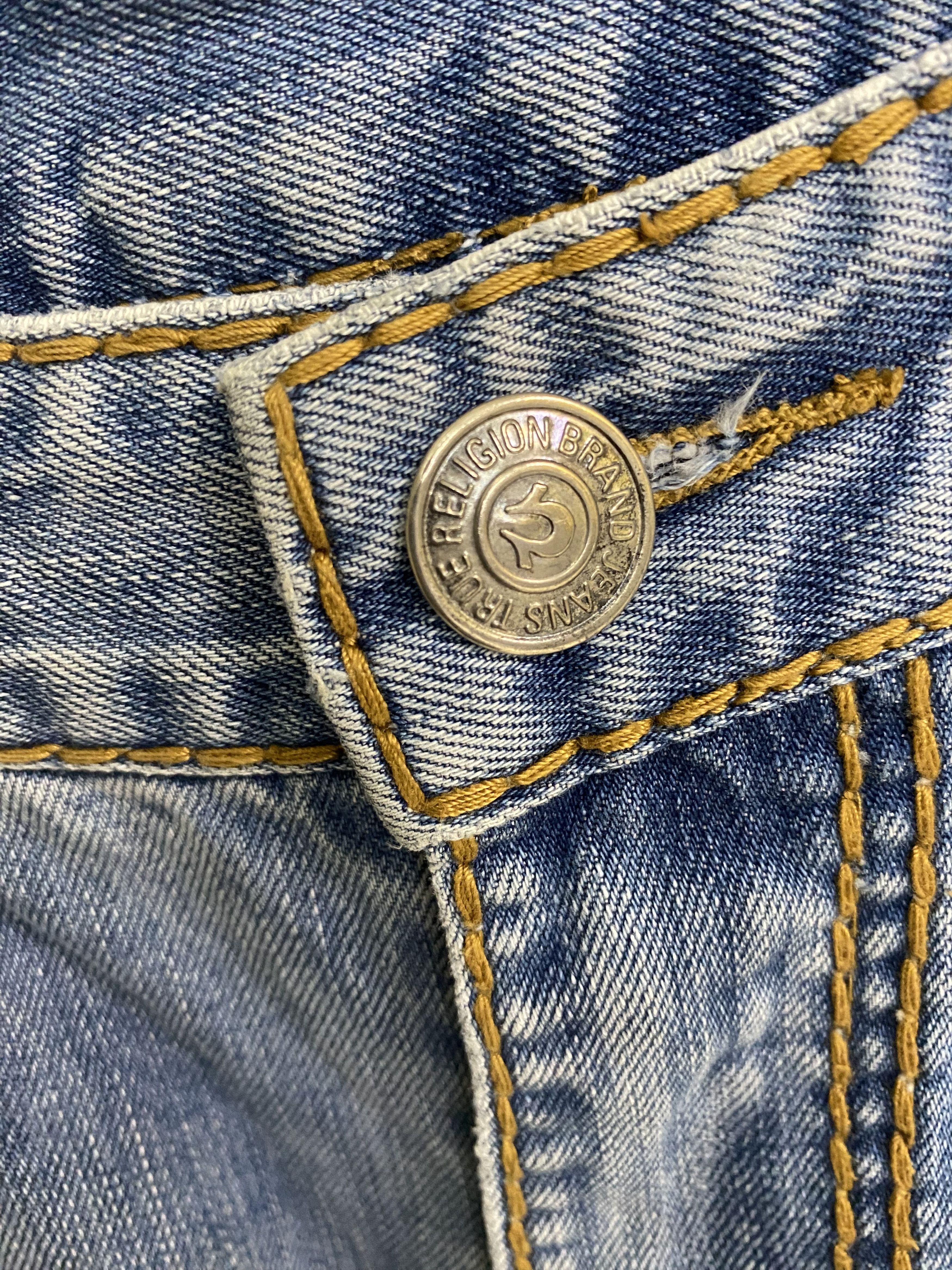 True Religion True Religion Billy Supert Jeans Size US 34 / EU 50 - 4 Thumbnail