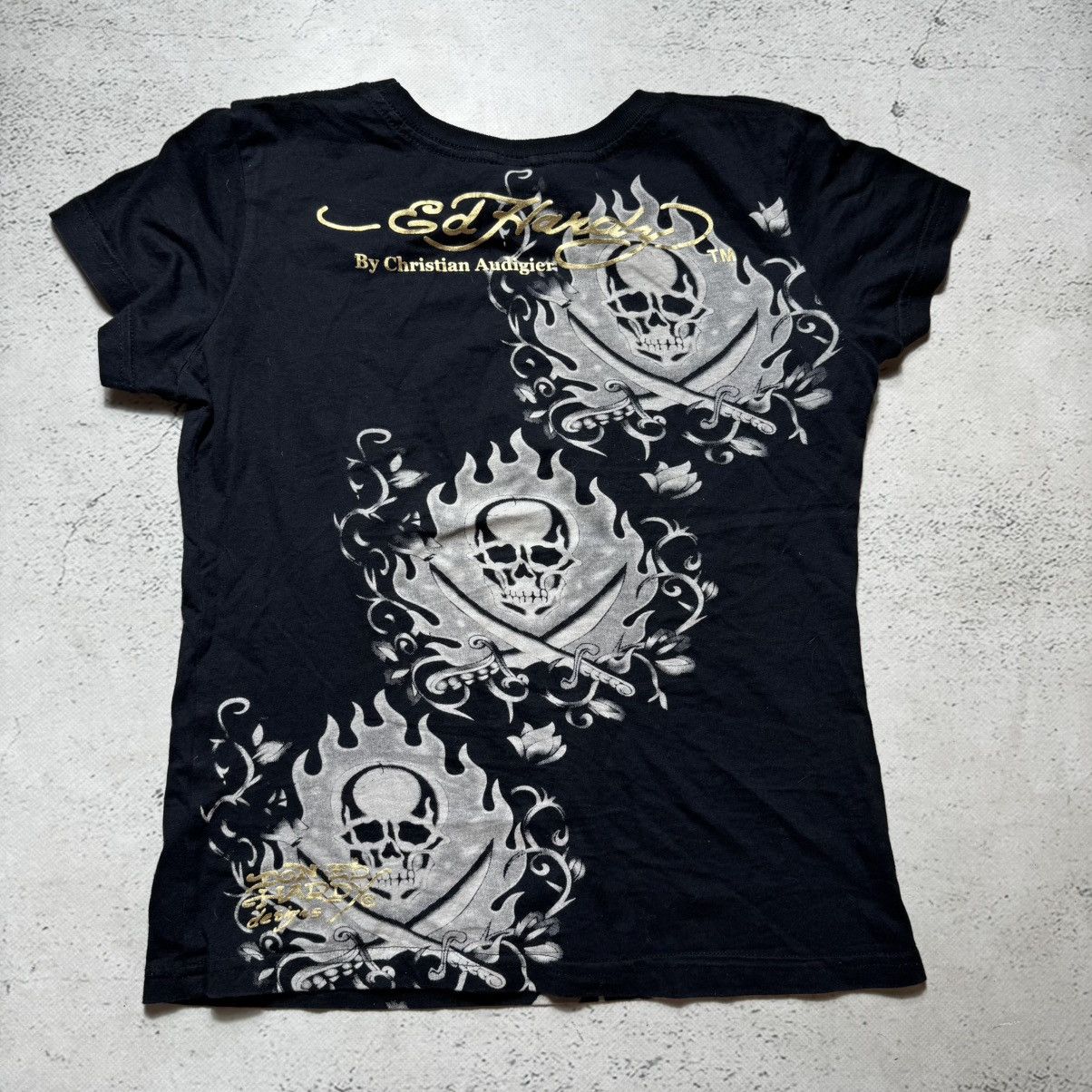 Ed Hardy vintage y2k ed hardy big skeleton t shirt affliction Size M / US 6-8 / IT 42-44 - 7 Thumbnail