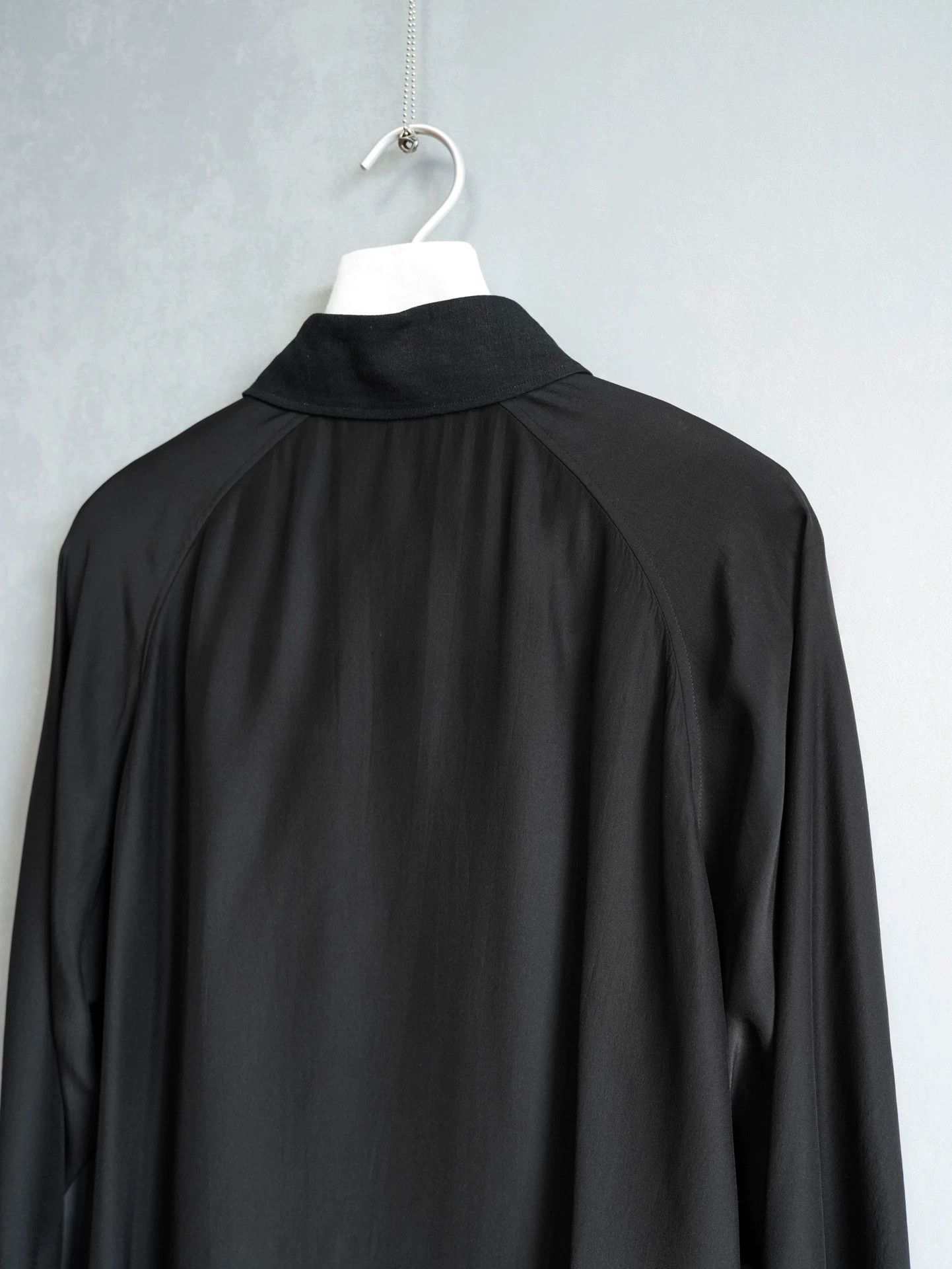 Yohji Yamamoto Yohji Yamamoto 24SS Dog & Old Man Silk Satin Shirt Size US M / EU 48-50 / 2 - 6 Thumbnail