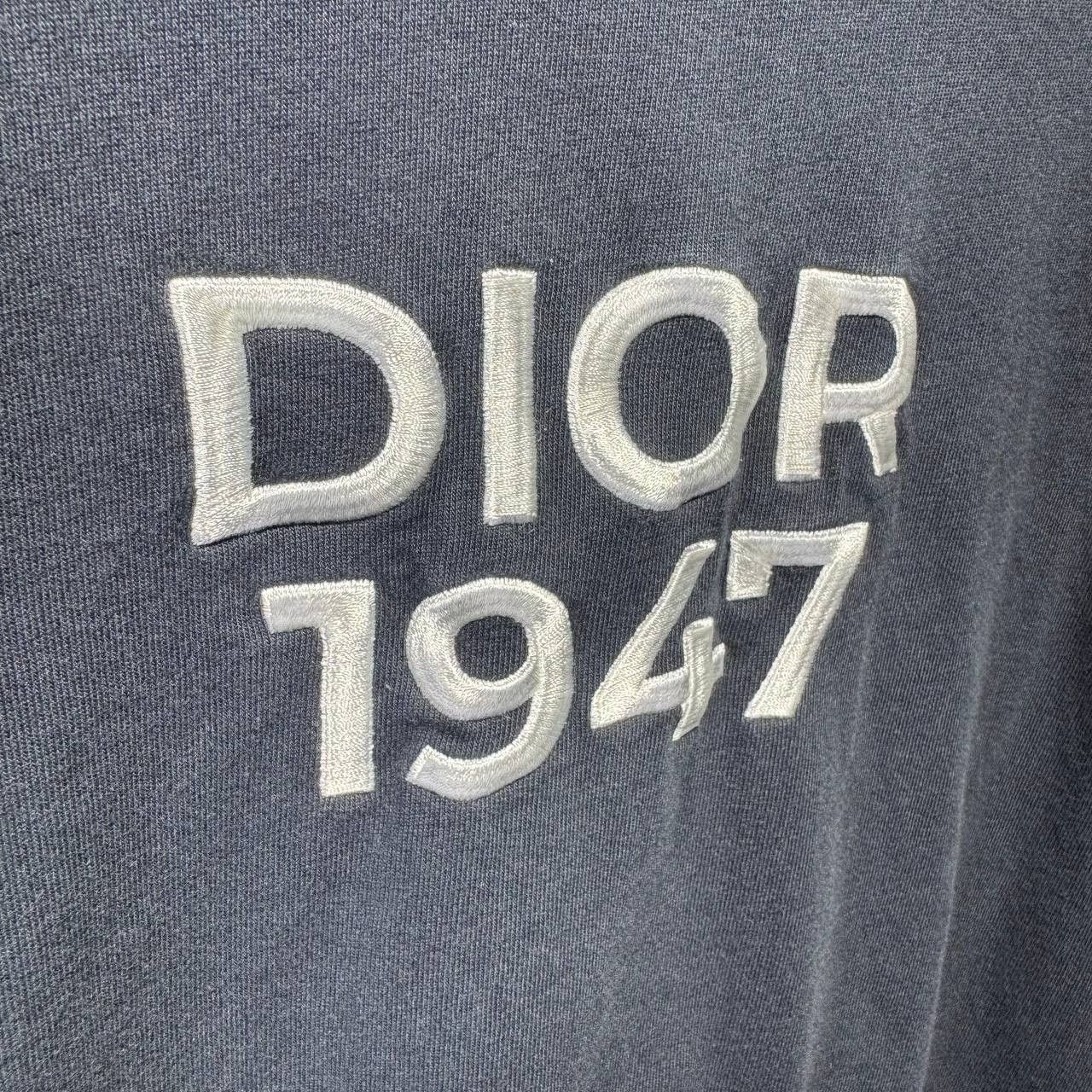 Dior Dior 1947 Logo Embroidered tee Size US M / EU 48-50 / 2 - 5 Thumbnail