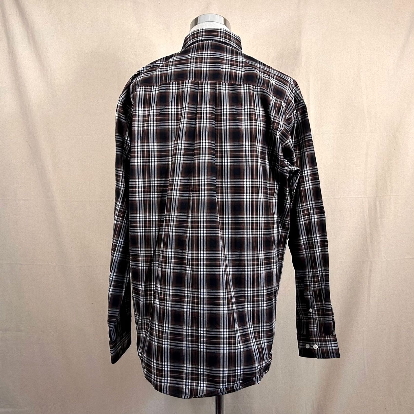 Vintage Cinch Large Rodeo Wear Brown Plaid Western Button Down Shirt Cotton Mens Size US L / EU 52-54 / 3 - 6 Thumbnail