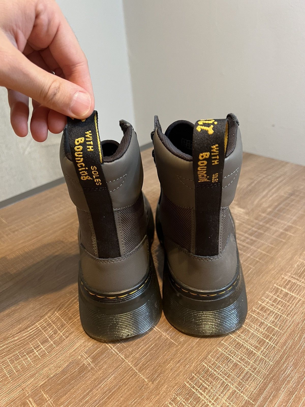 Dr. Martens Dr Martens Tarik Utility Casual Gray Boots new Men's Size 7 Size US 7 / EU 40 - 4 Thumbnail