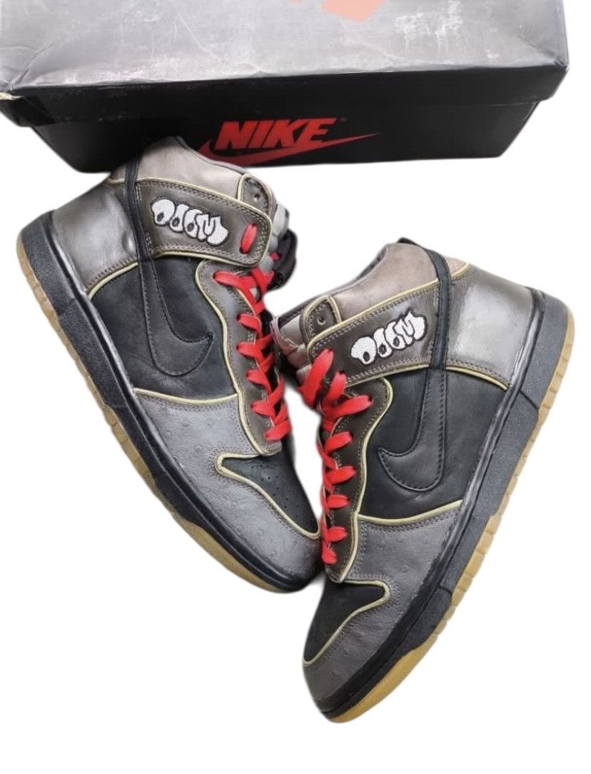 MF Doom × Nike Nike SB Dunk High MF DOOM Size US 9.5 / EU 42-43 - 1 Thumbnail