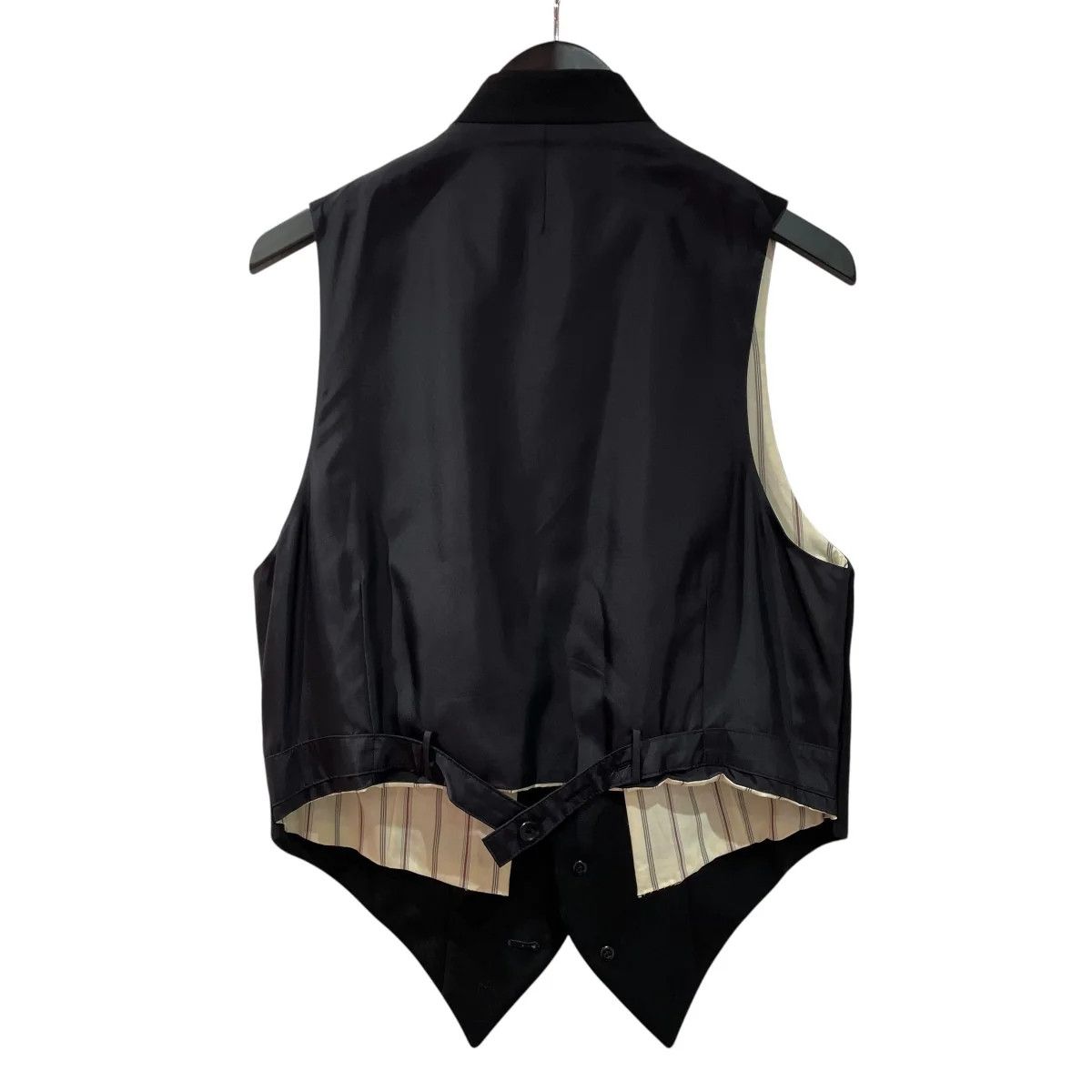 Yohji Yamamoto Yohji Yamamoto pour homme/ AW22 Stand Collar V-Neck Vest Size US M / EU 48-50 / 2 - 2 Thumbnail