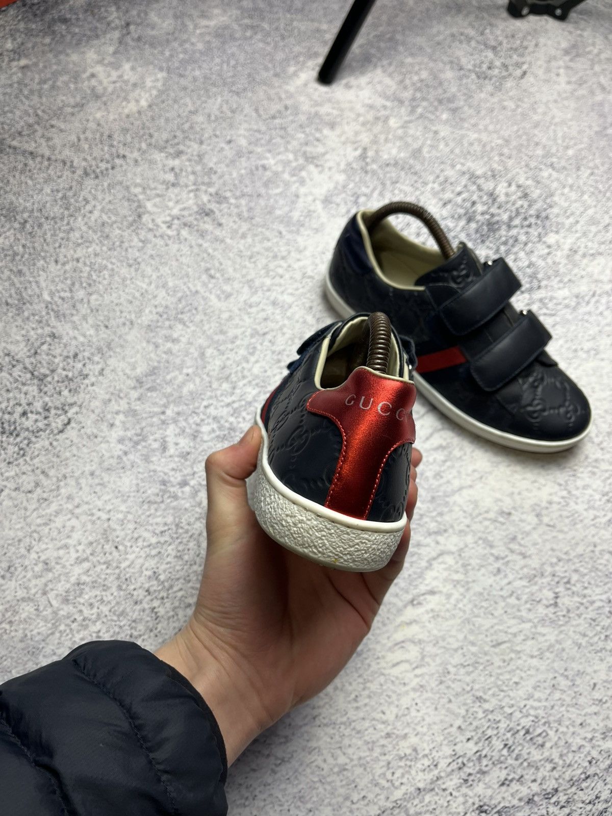 Gucci Vintage Gucci Leather Sneaker Y2K Rare Luxury 455496 Size US 6.5 / EU 39-40 - 6 Thumbnail