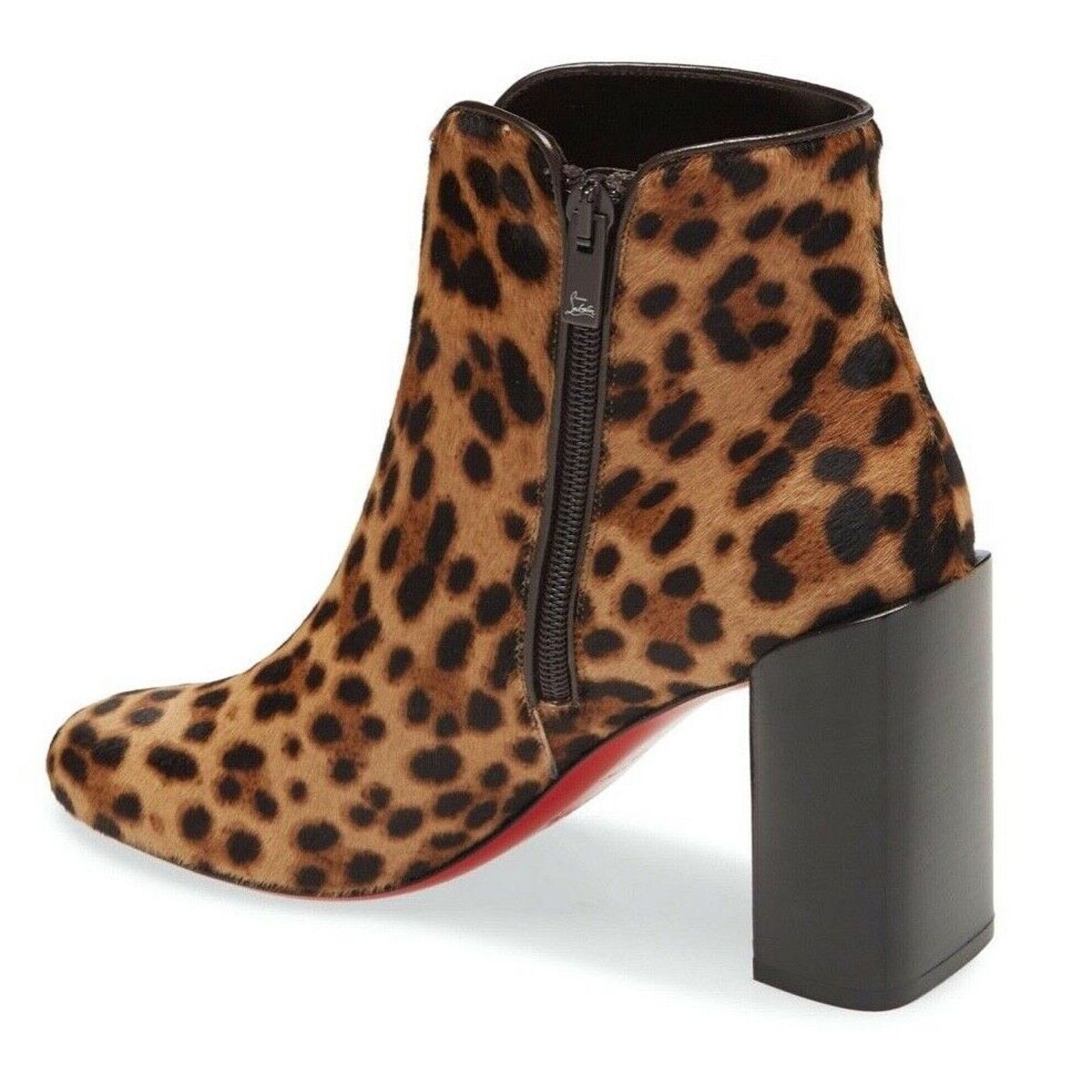 Christian Louboutin Christian Louboutin Castarika 85 Pony Leopard Black Ankle Size US 9.5 / IT 39.5 - 7 Thumbnail