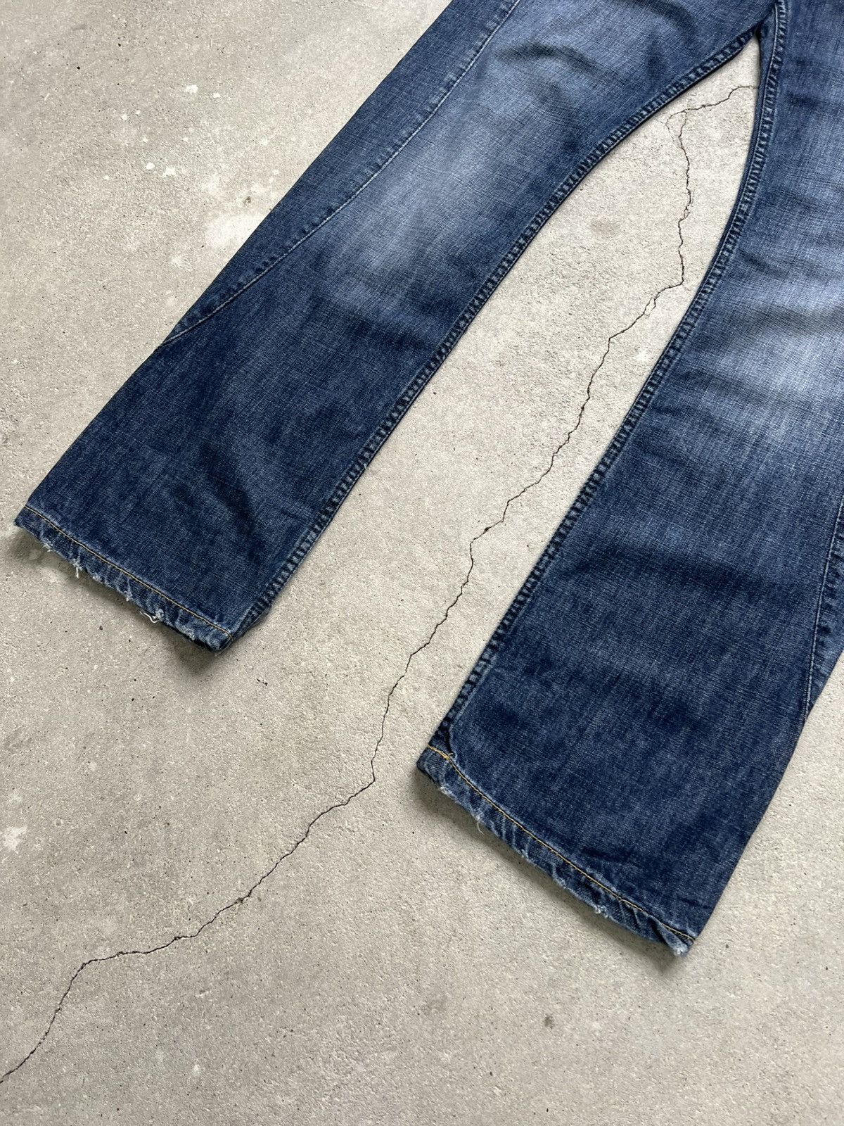 Hysteric Glamour × If Six Was Nine × Le Grande Bleu (L.G.B.) Rare Vintage IfSixWasNine style jeans LGB distressed denim Size 25" / US 0 / IT 36 - 11 Thumbnail